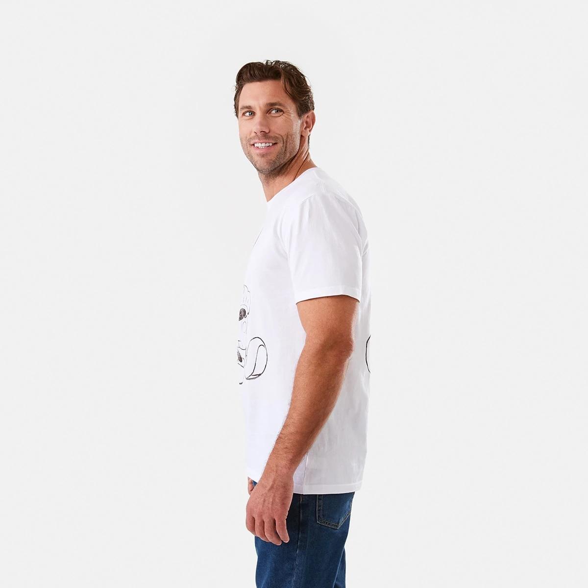 2 Mickey Mouse License T-shirt White, 2 of 6