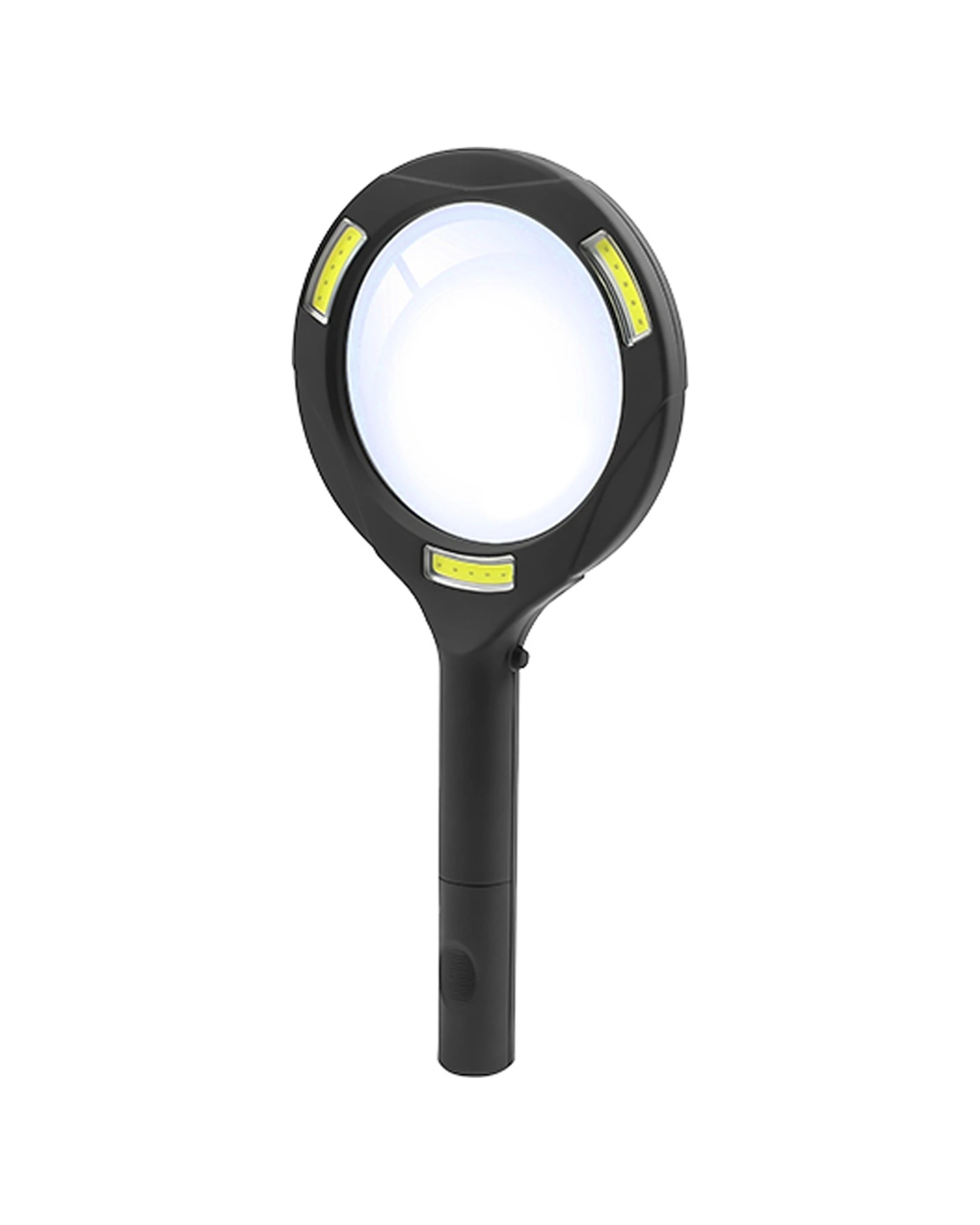 1 Camelion High Definition Magnifying Glass With 120 Lumen Light - Black, 1 of 1