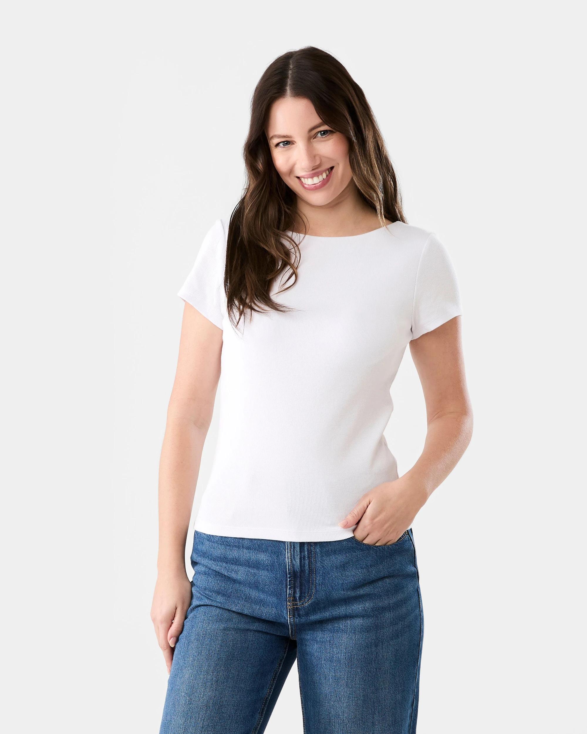 1 Short Sleeve Shelf T-shirt White, 1 of 5