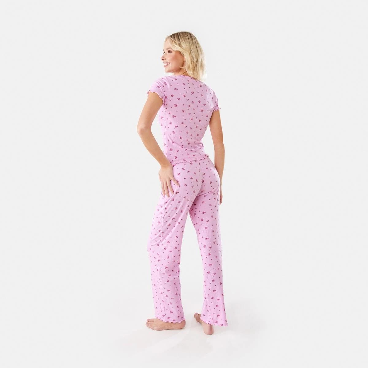 4 Rib Pants PINK ROSE PINK LADY, 4 of 6
