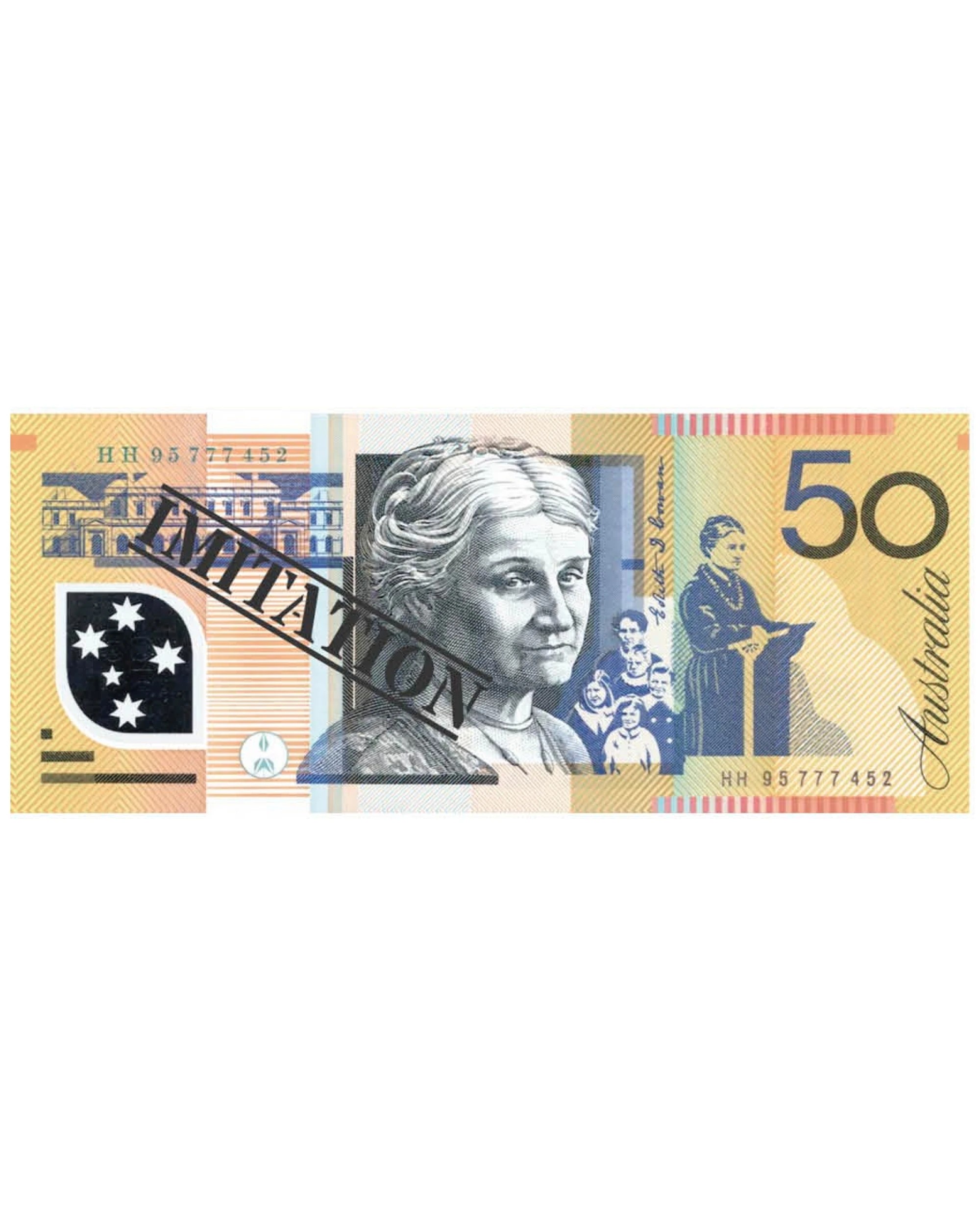1 BR Toys 50 Dollar Australian Souvenir Note Pad - 50 Sheets, 1 of 4