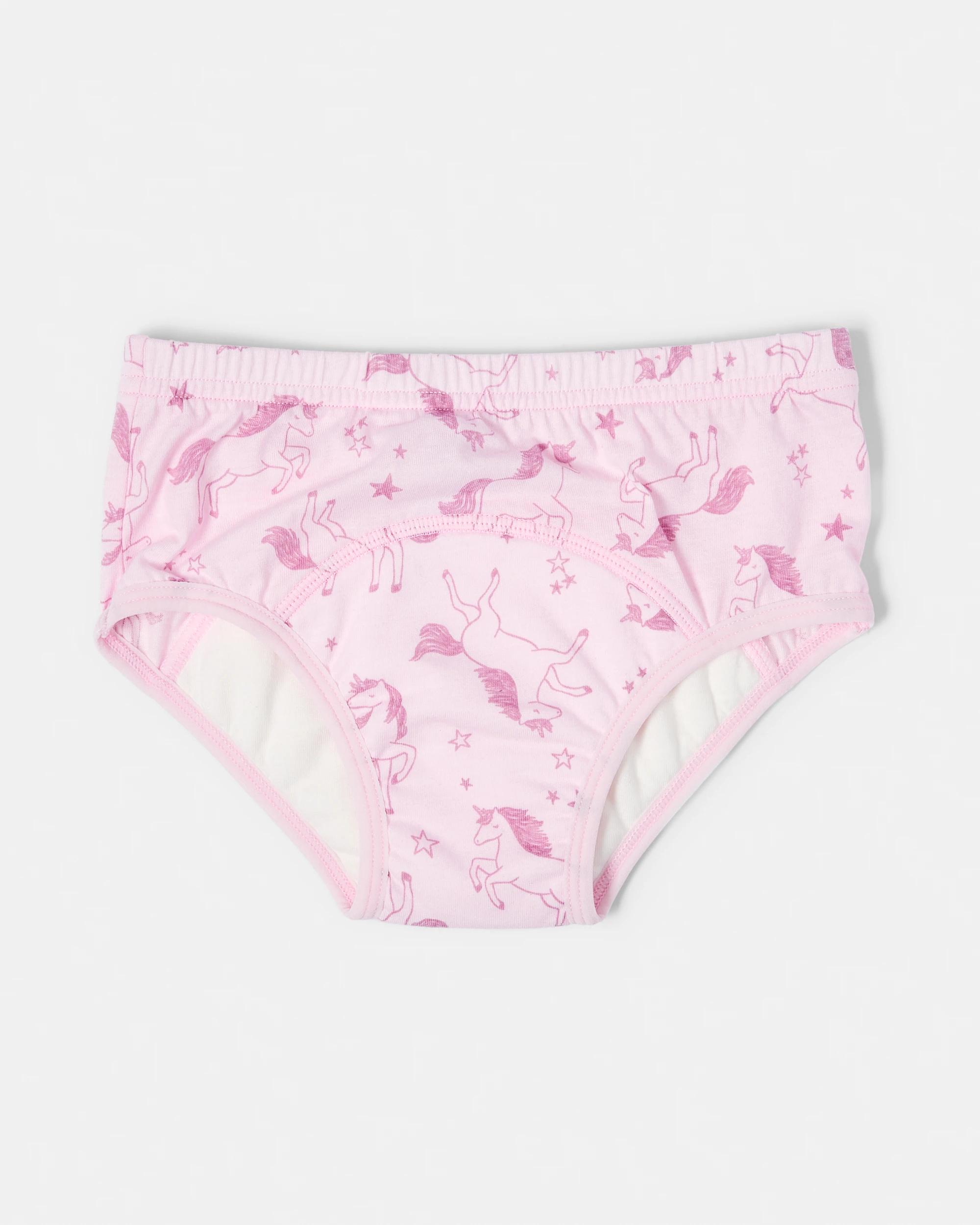 3 5 Pack Training Undies Pnk Unicrn, 3 of 7
