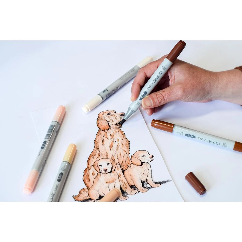 4 Copic Ciao Markers Portrait 6 Pack, 4 of 4