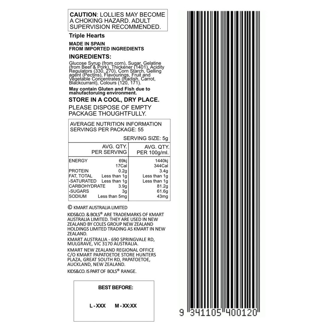 2 Triple Hearts 275g, 2 of 2
