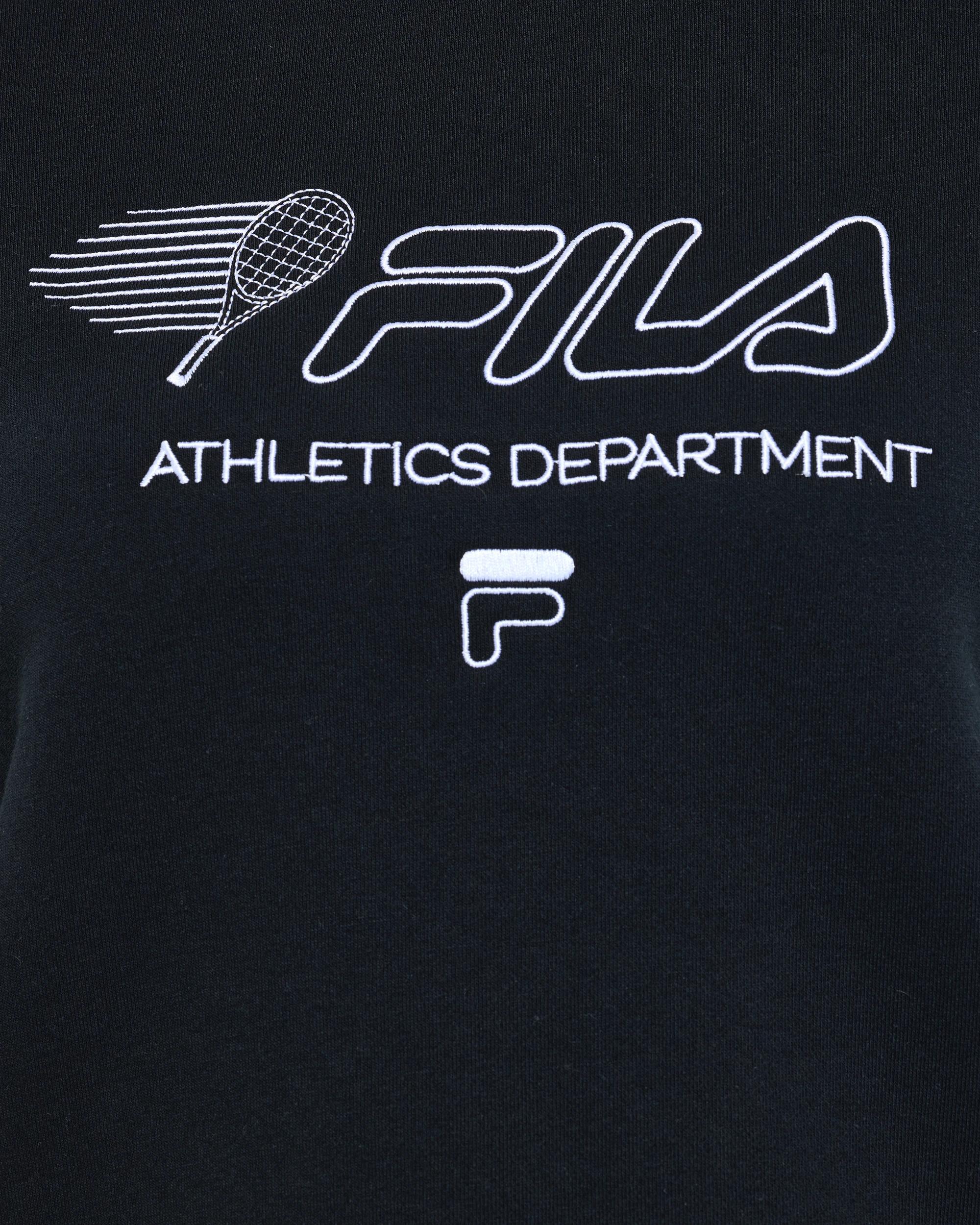 5 Fila Laila Crew Neck Sweatshirt BLACK, 5 of 6