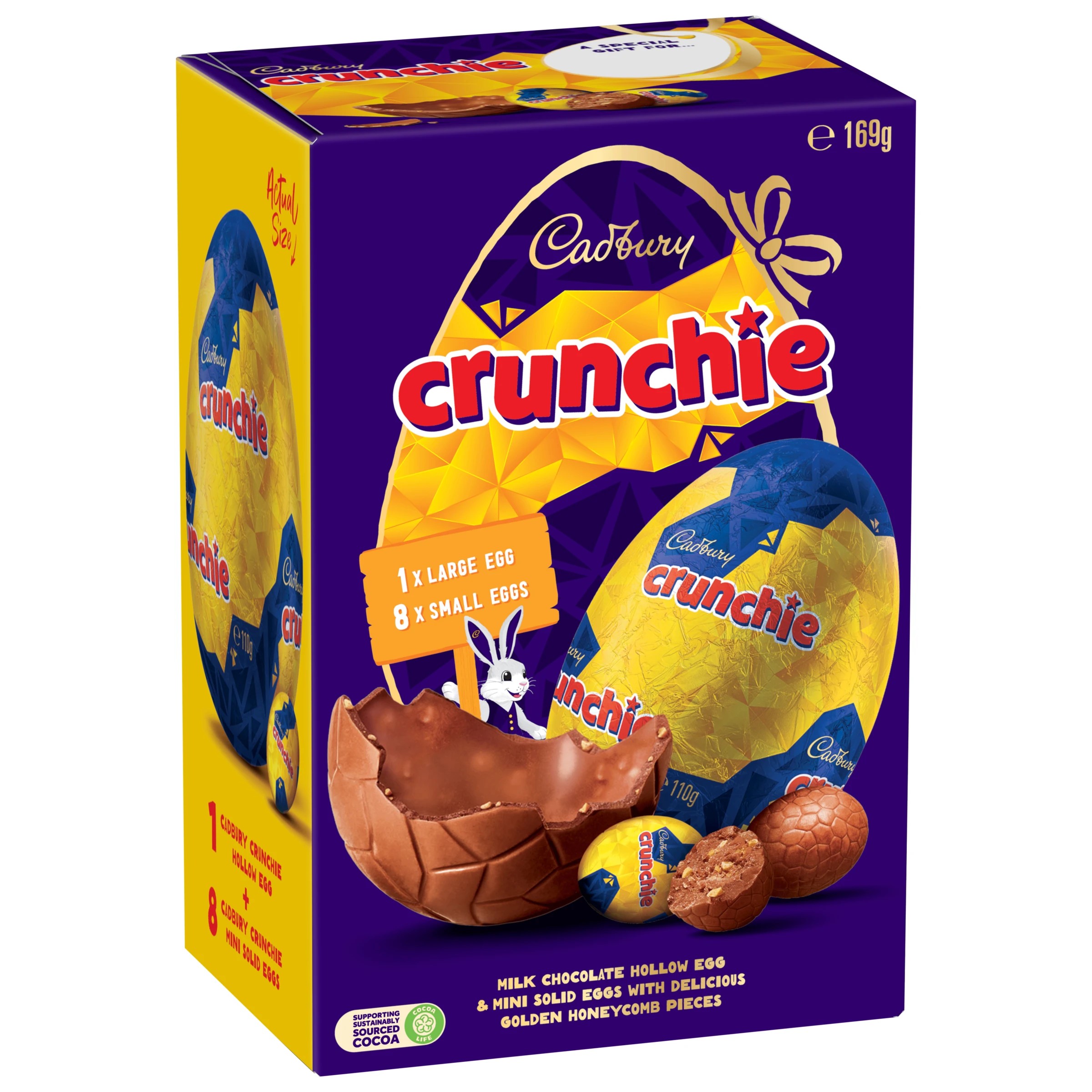 1 Cadbury Crunchie Easter Gift Box 169g, 1 of 6