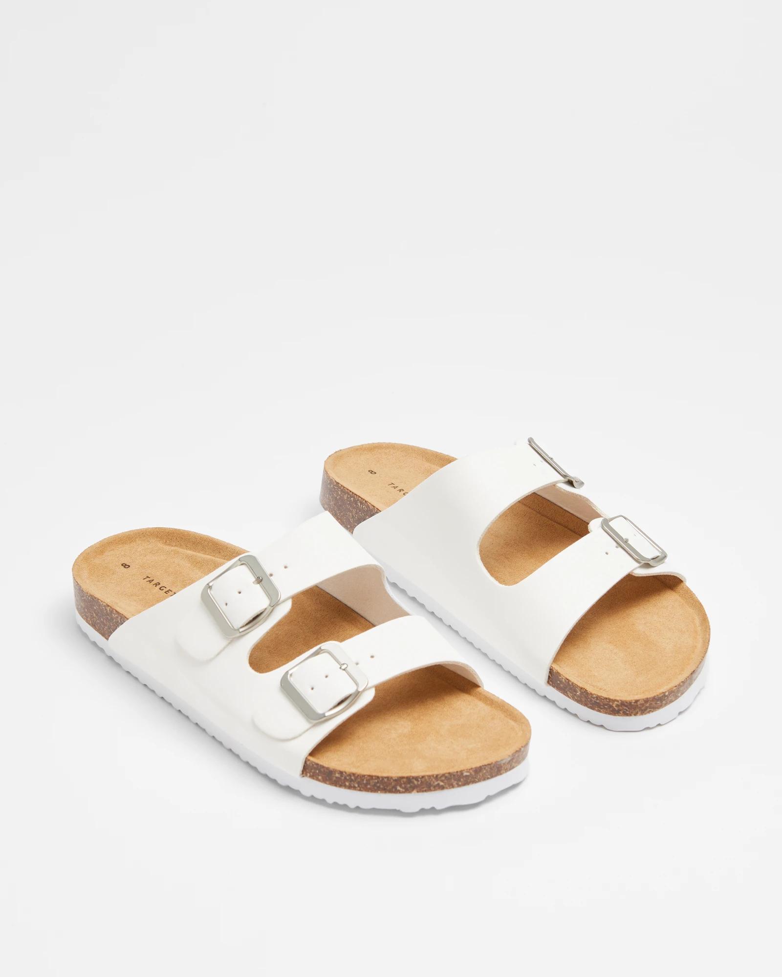 3 Target Womens Maree Ii Moulded Cork Sandals WHITE, 3 of 3