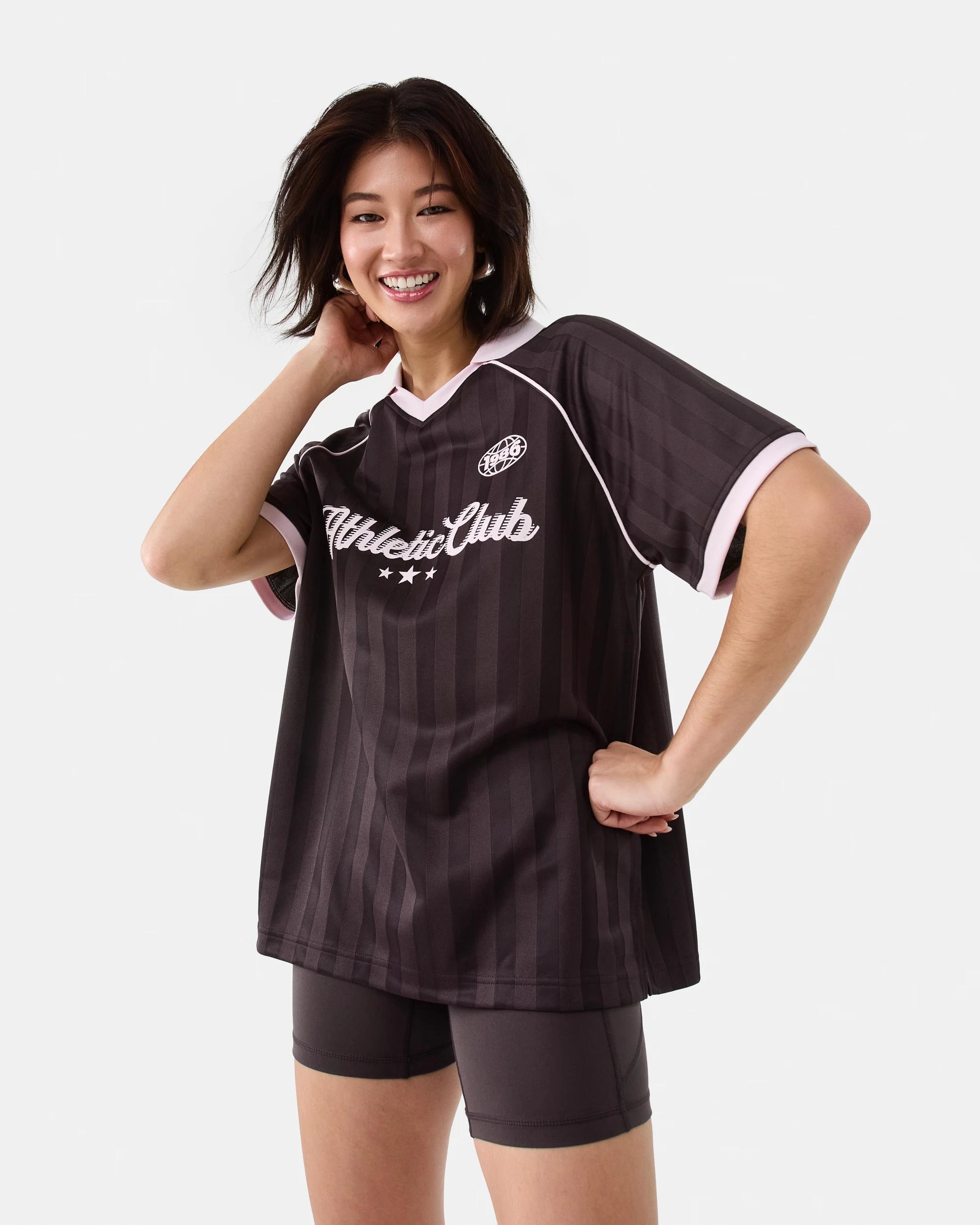8 Active Womens Soccer T‑shirt Espresso, 8 of 8