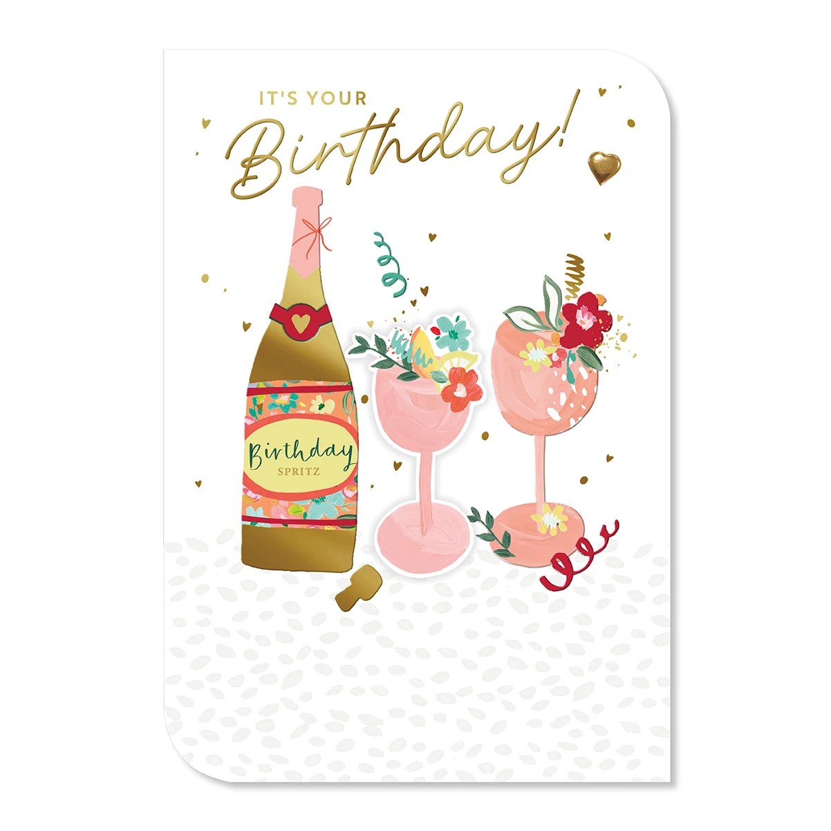 3 Hallmark Birthday Card - Champagne, 3 of 3