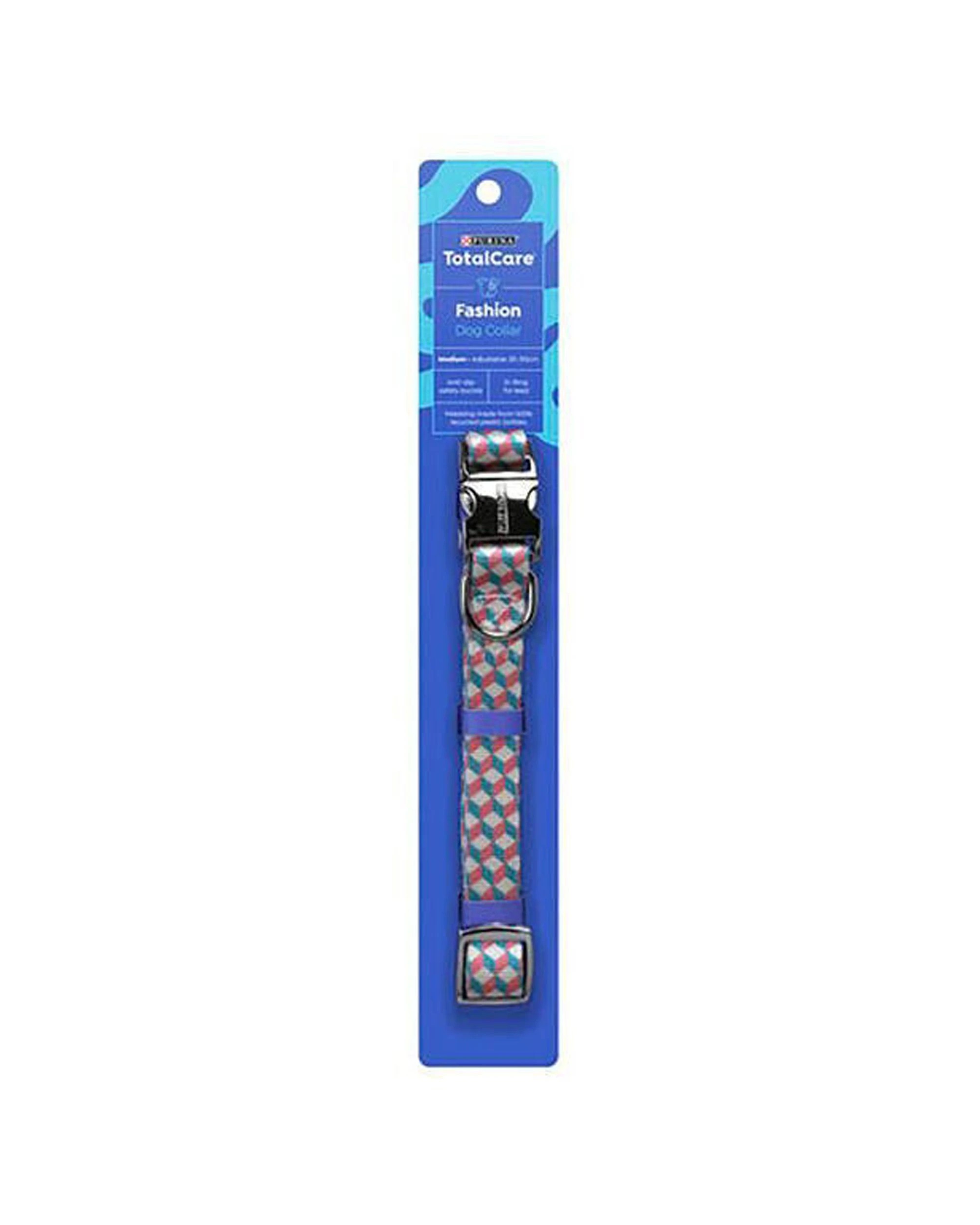 2 Purina 6PK Total Care Dog Collar Fashion Medium Neck Strap - Multi, 2 of 5