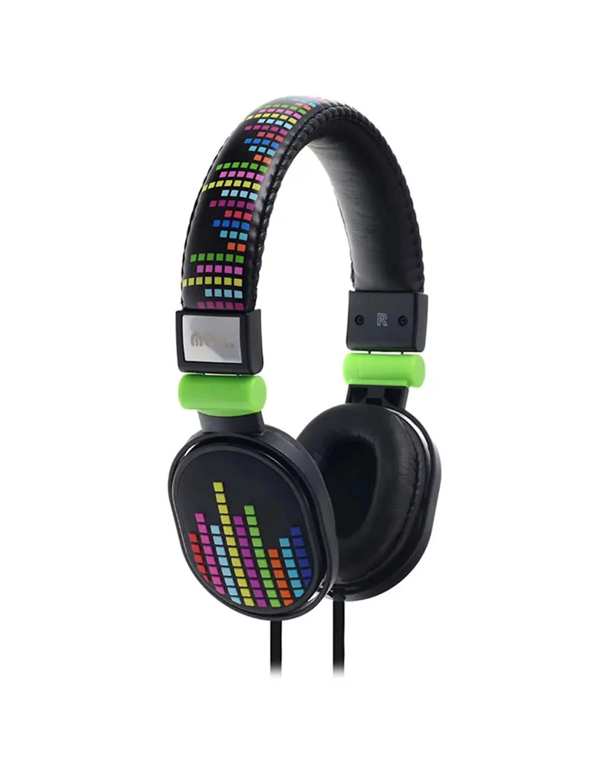 1 Moki Popper Kids Over-Ear Headphones - Black, 1 of 1