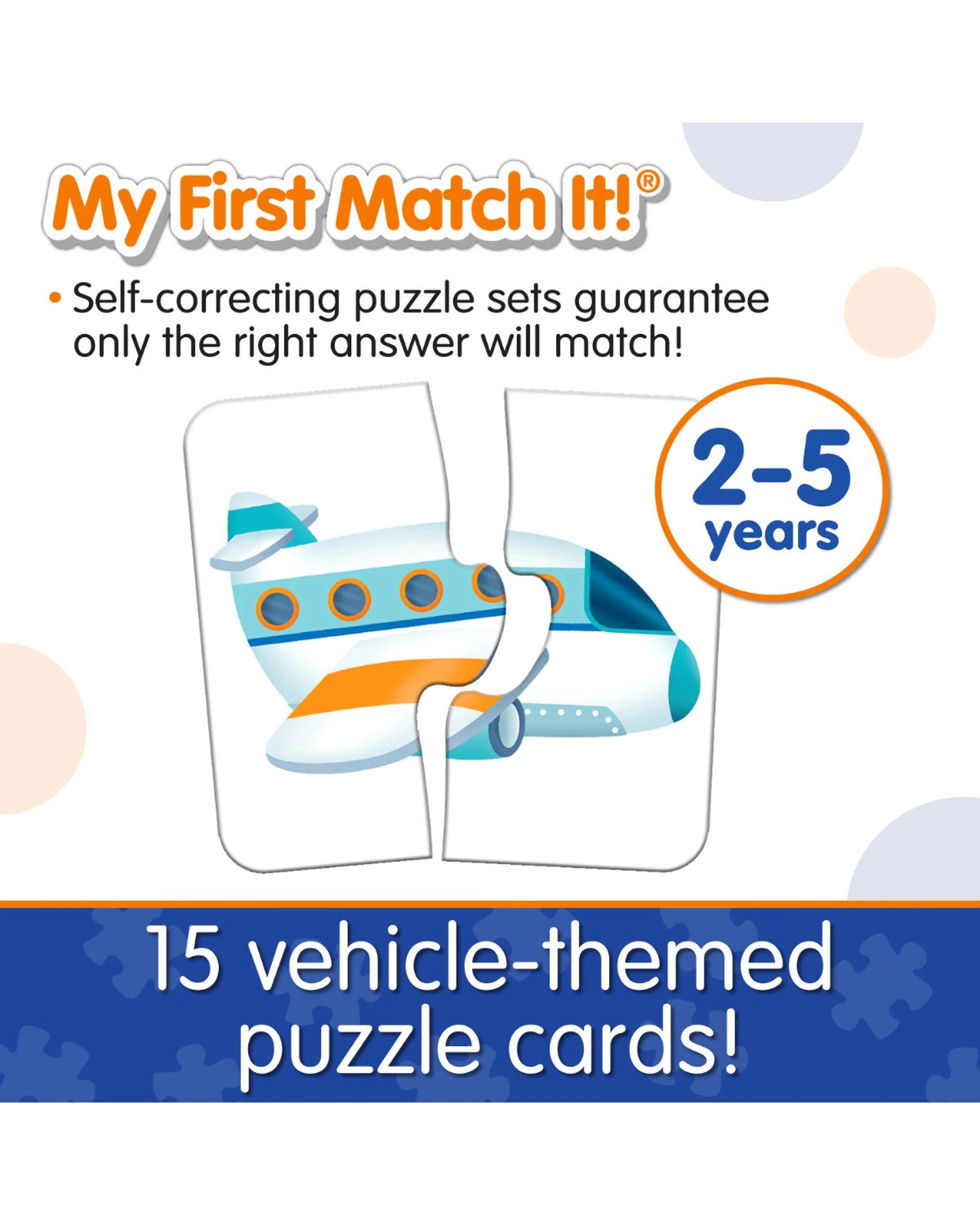 5 Learning Journey My First Match It Things That Go, 5 of 8