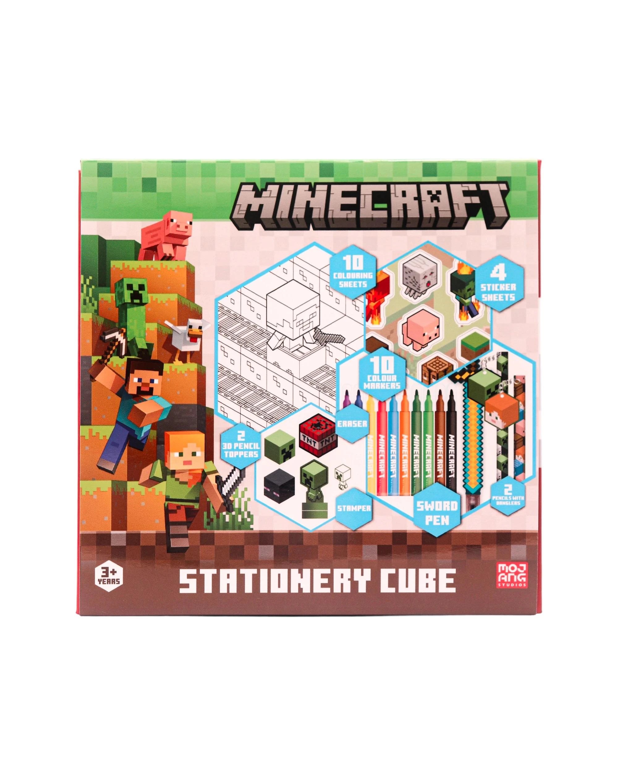 1 Minecraft Stationery Set Cube - Multi, 1 of 3