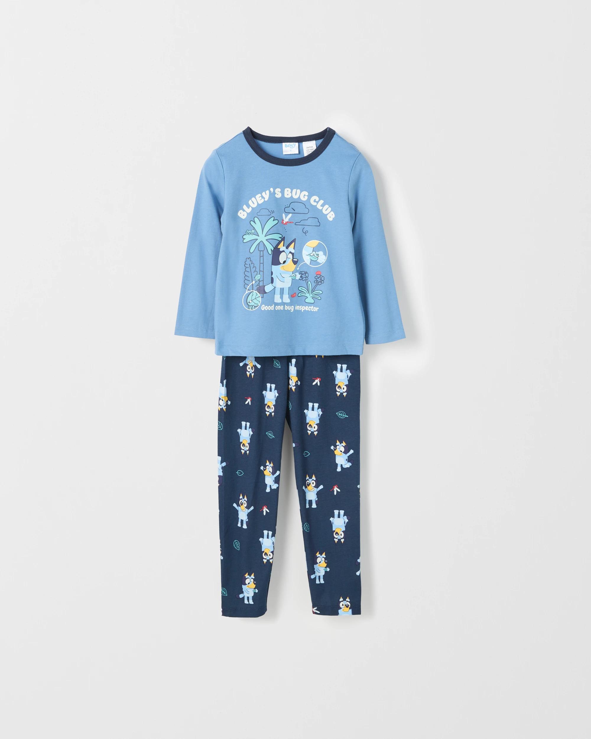 4 Bluey Australian Cotton 2 Pack Younger Boys Knit Pyjama Set BLUEY, 4 of 8
