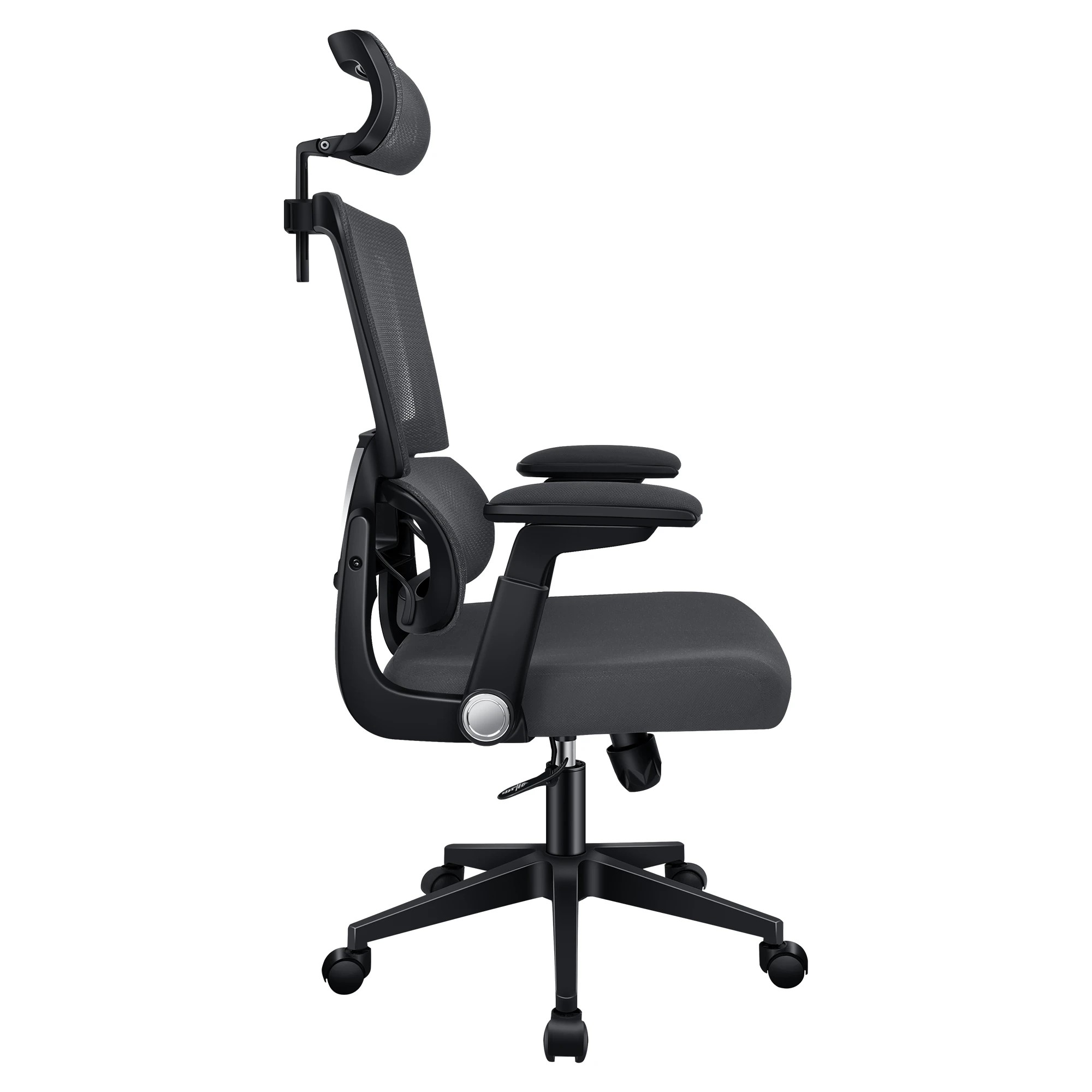 3 Alfordson Mesh Office Chair Executive Computer Gaming Seat Tilt Study Work - Grey, 3 of 10