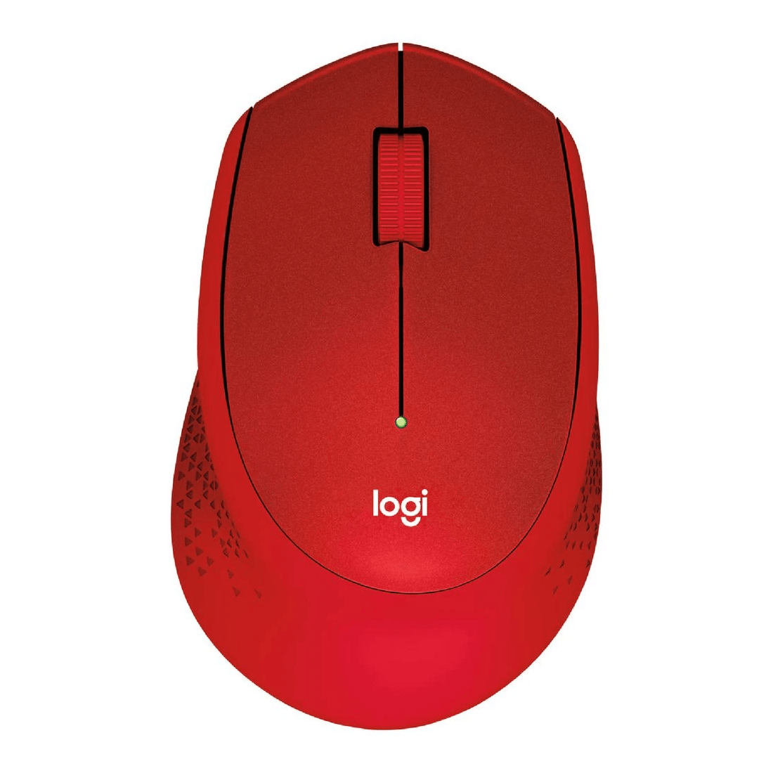 1 Logitech M331 Silent Wireless Mouse Red, 1 of 7