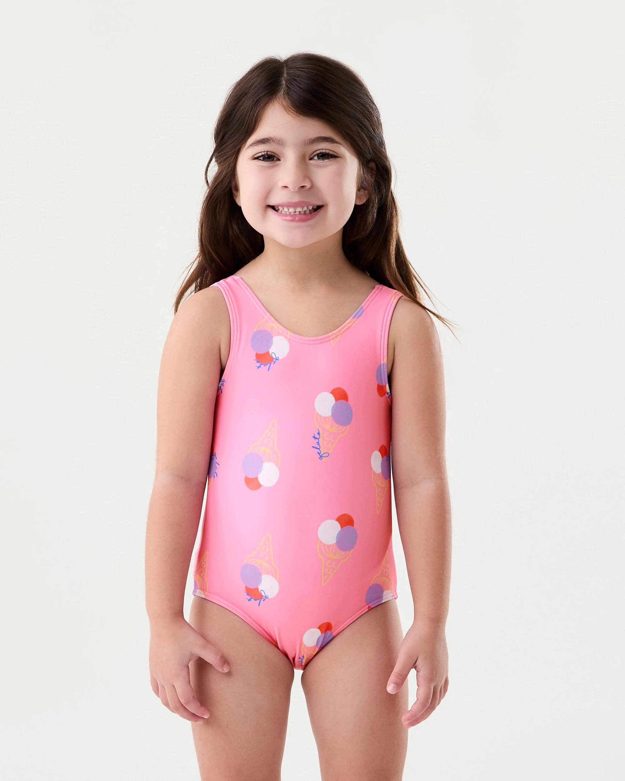 1 One Piece Swimsuit Pnk Icecrm, 1 of 5