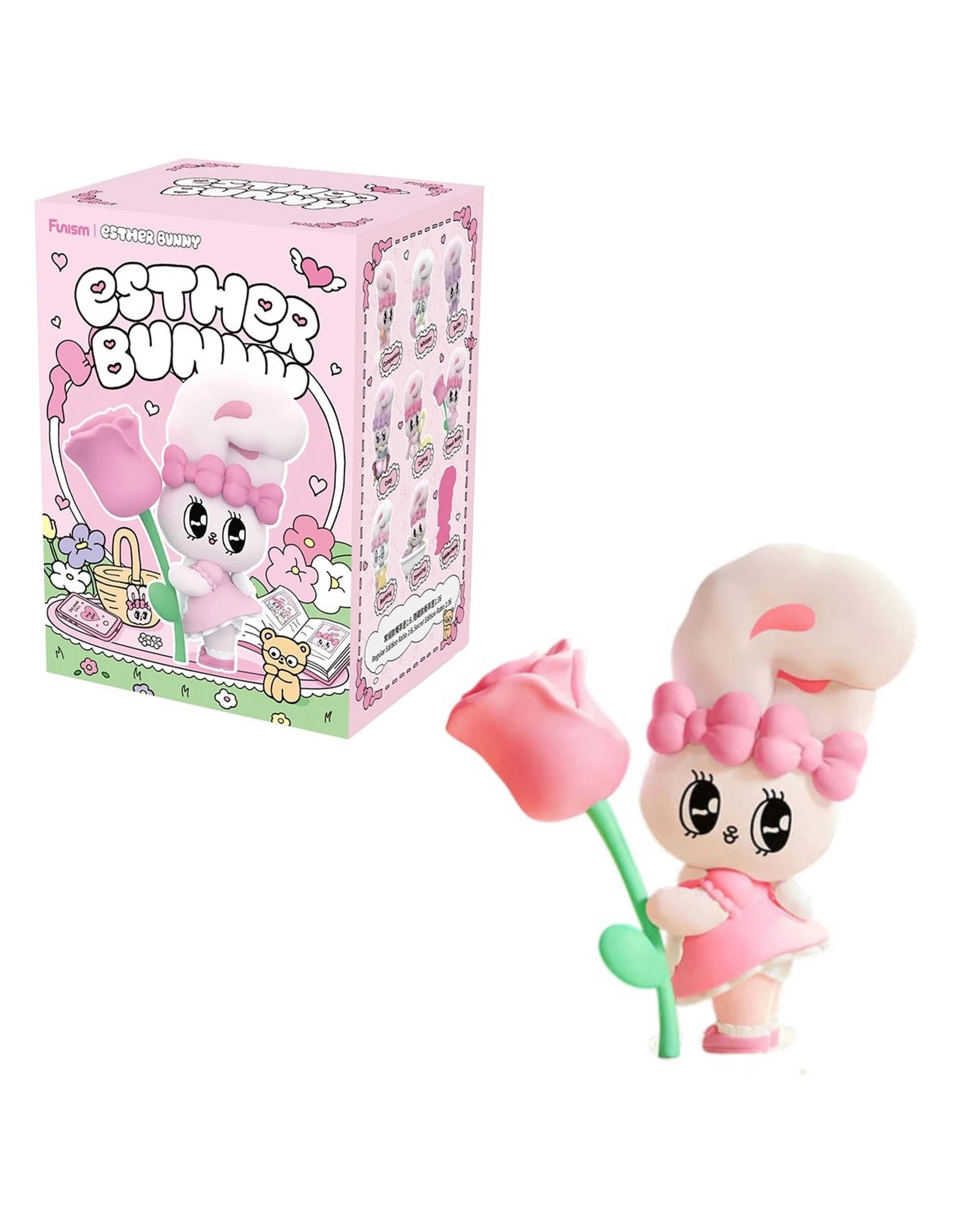 1 Funism Esther Bunny Young Blossom Series Figures Blind Box, 1 of 10