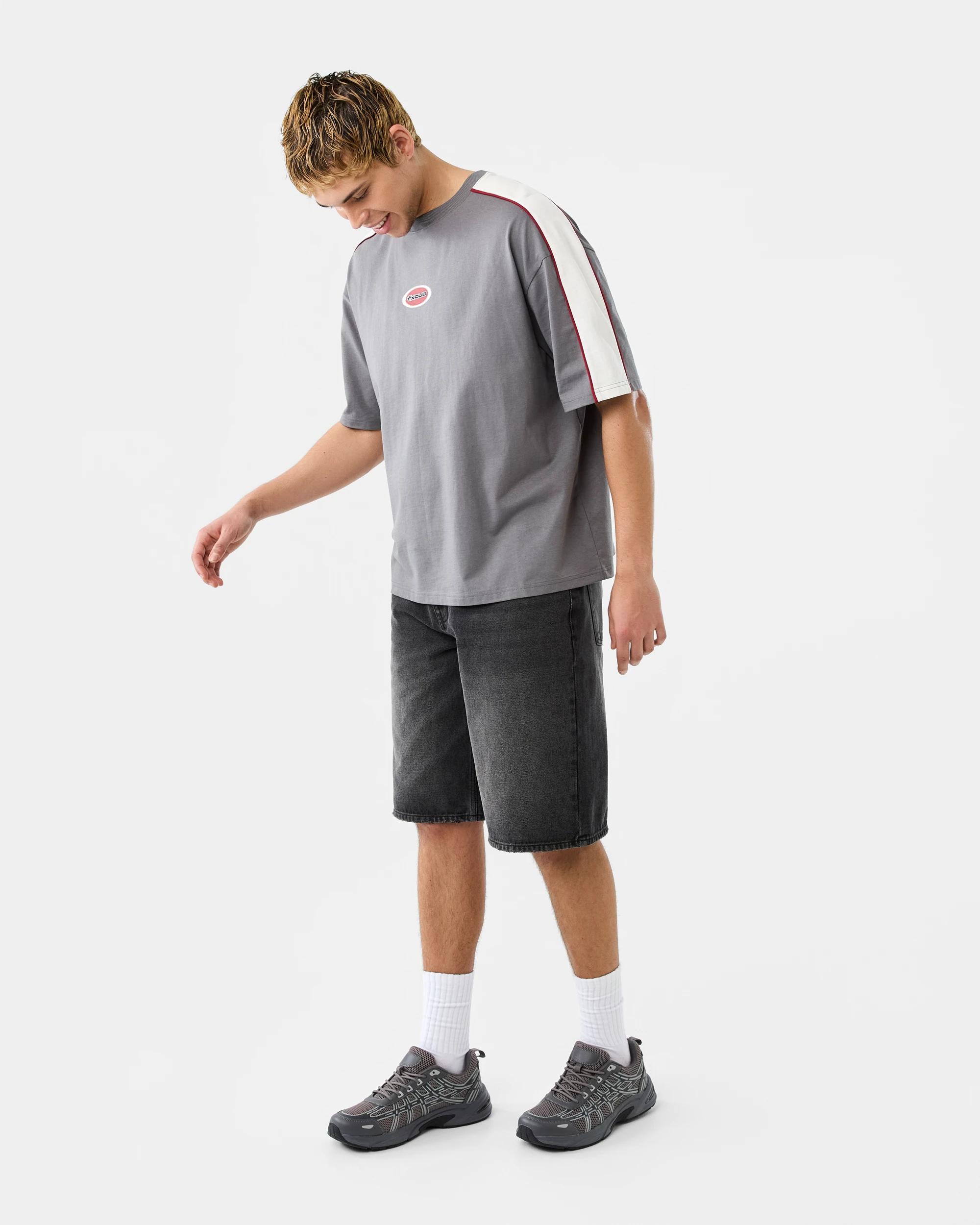 3 Baggy Denim Shorts Blk Tour, 3 of 6