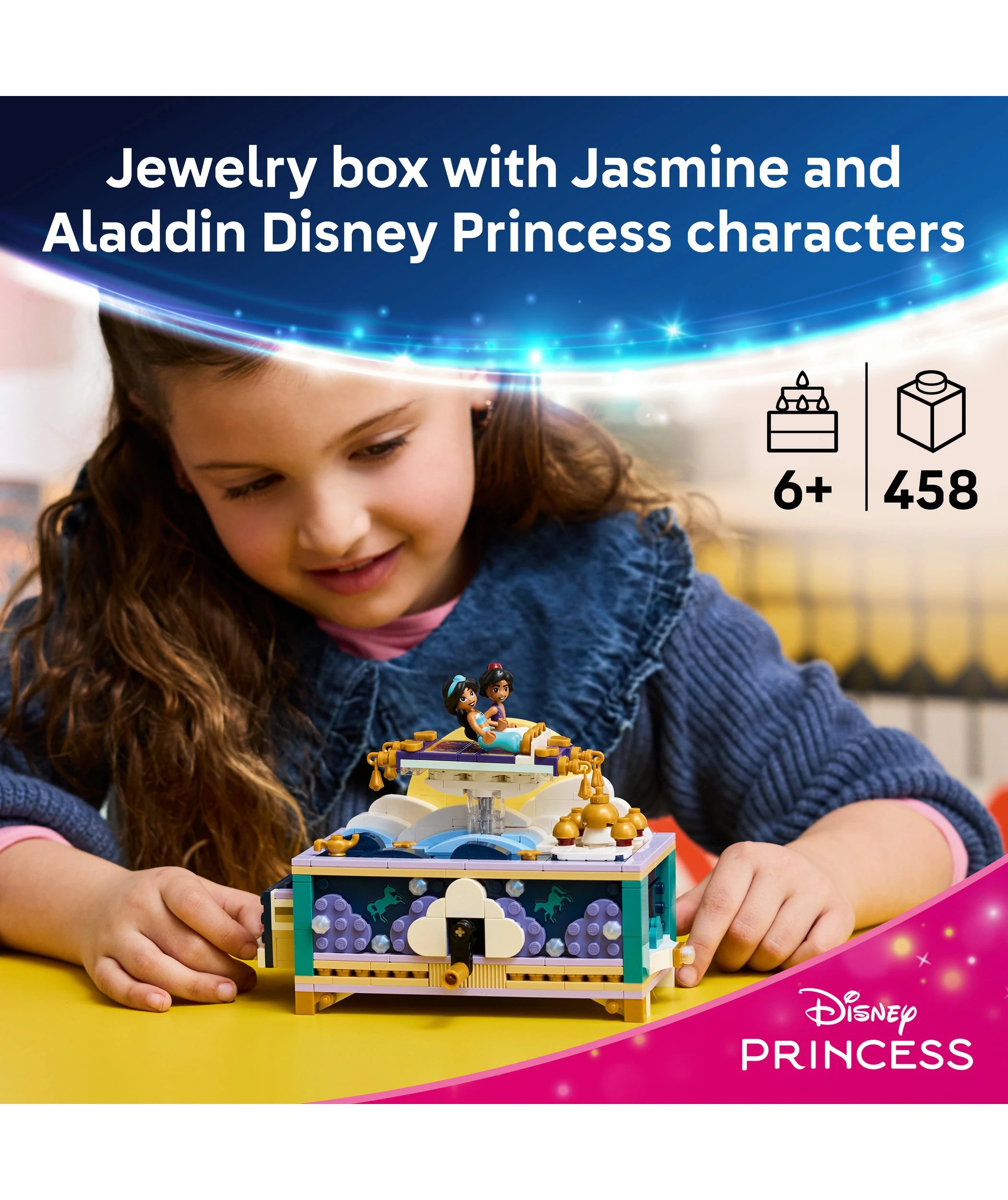 3 LEGO Disney Princess Jasmine's Jewellery Box 43295, 3 of 9