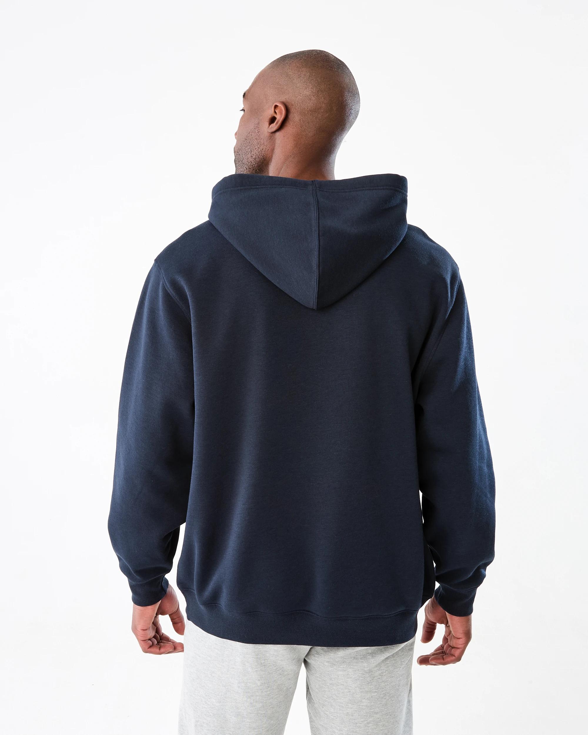 3 Everlast Mens Bronx Hoodie Indigo, 3 of 7