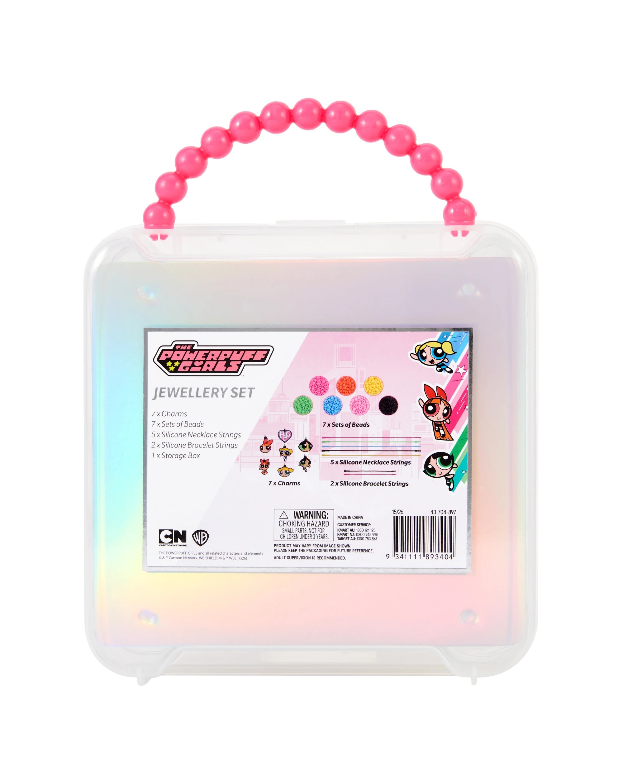 4 The Powerpuff Girls Jewellery Set, 4 of 4