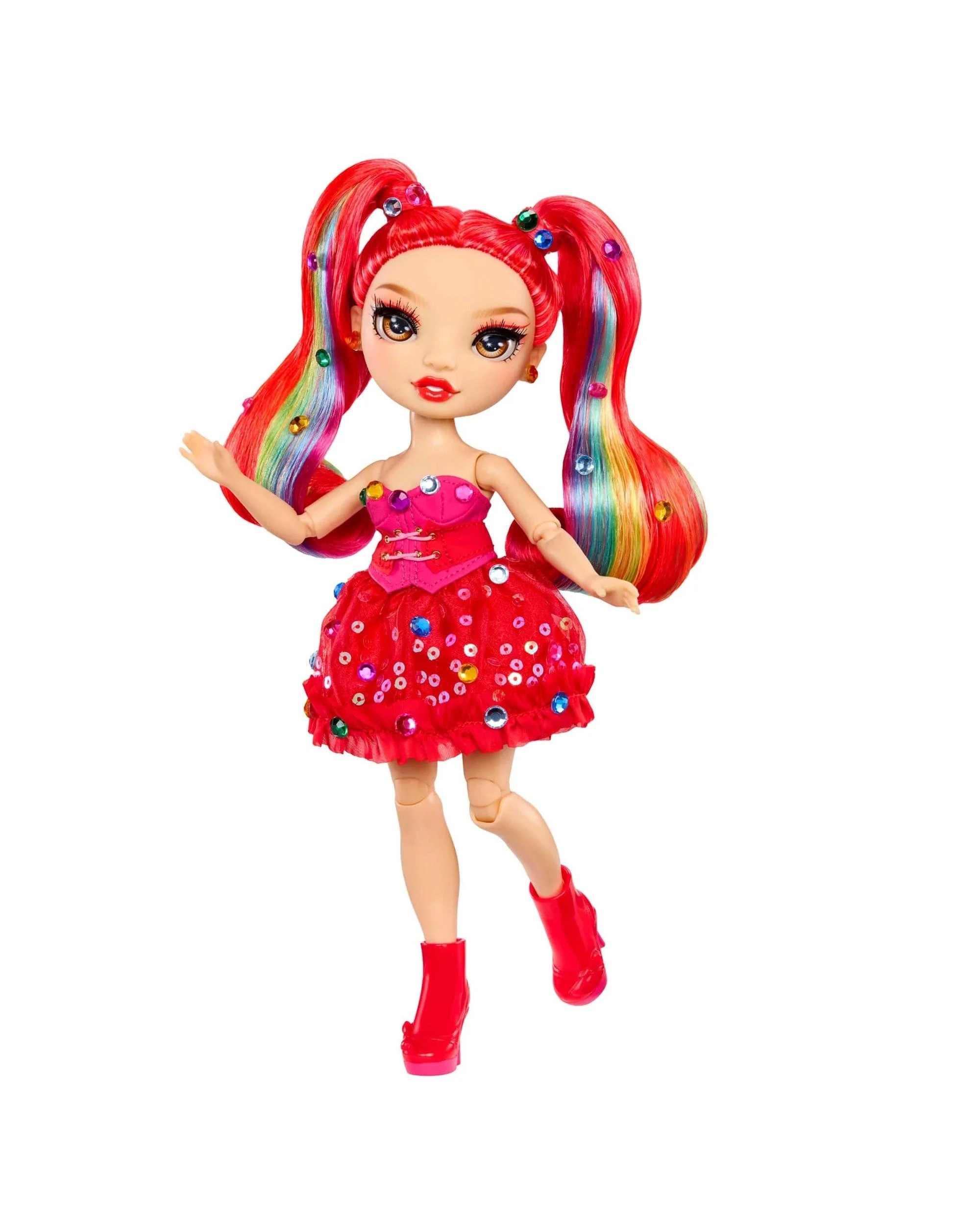 2 Rainbow High Be Dazzling Vivienne Rouge Fashion Doll - Red, 2 of 7