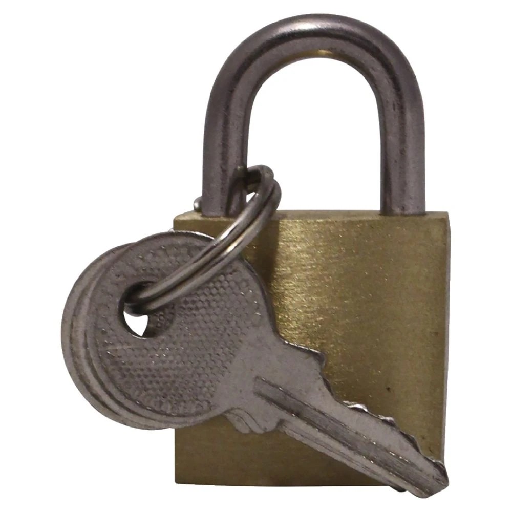 2 J.Burrows Brass Lock 20mm, 2 of 2