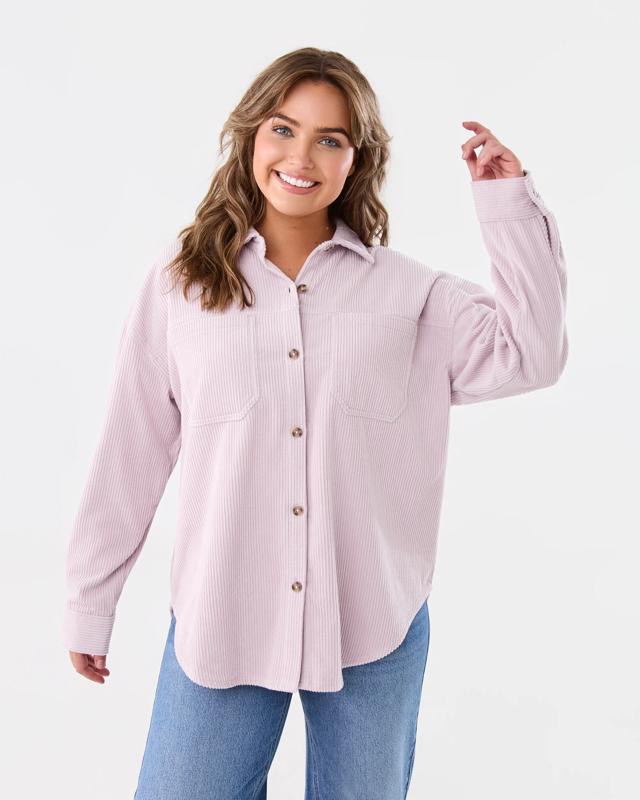 Long Sleeve Corduroy S