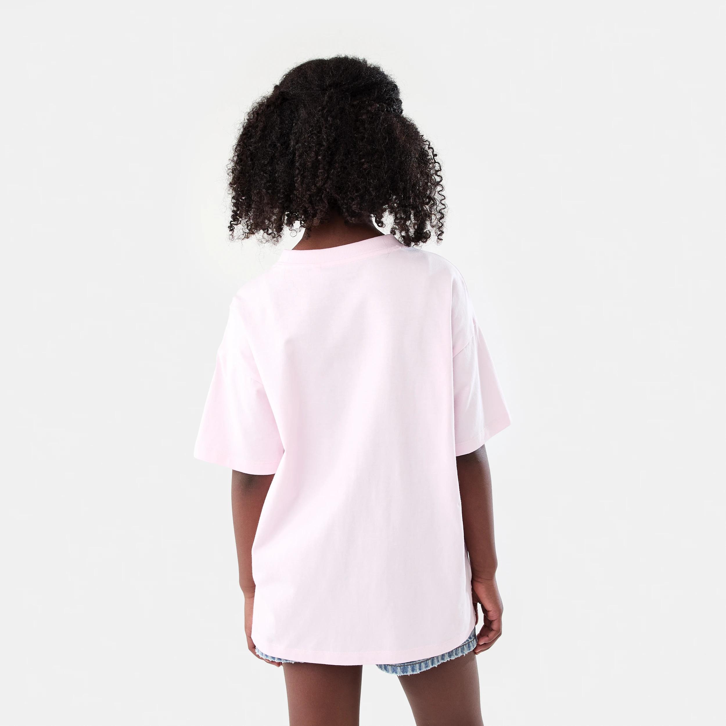 2 Oversized T-shirt Pnk Floral, 2 of 7