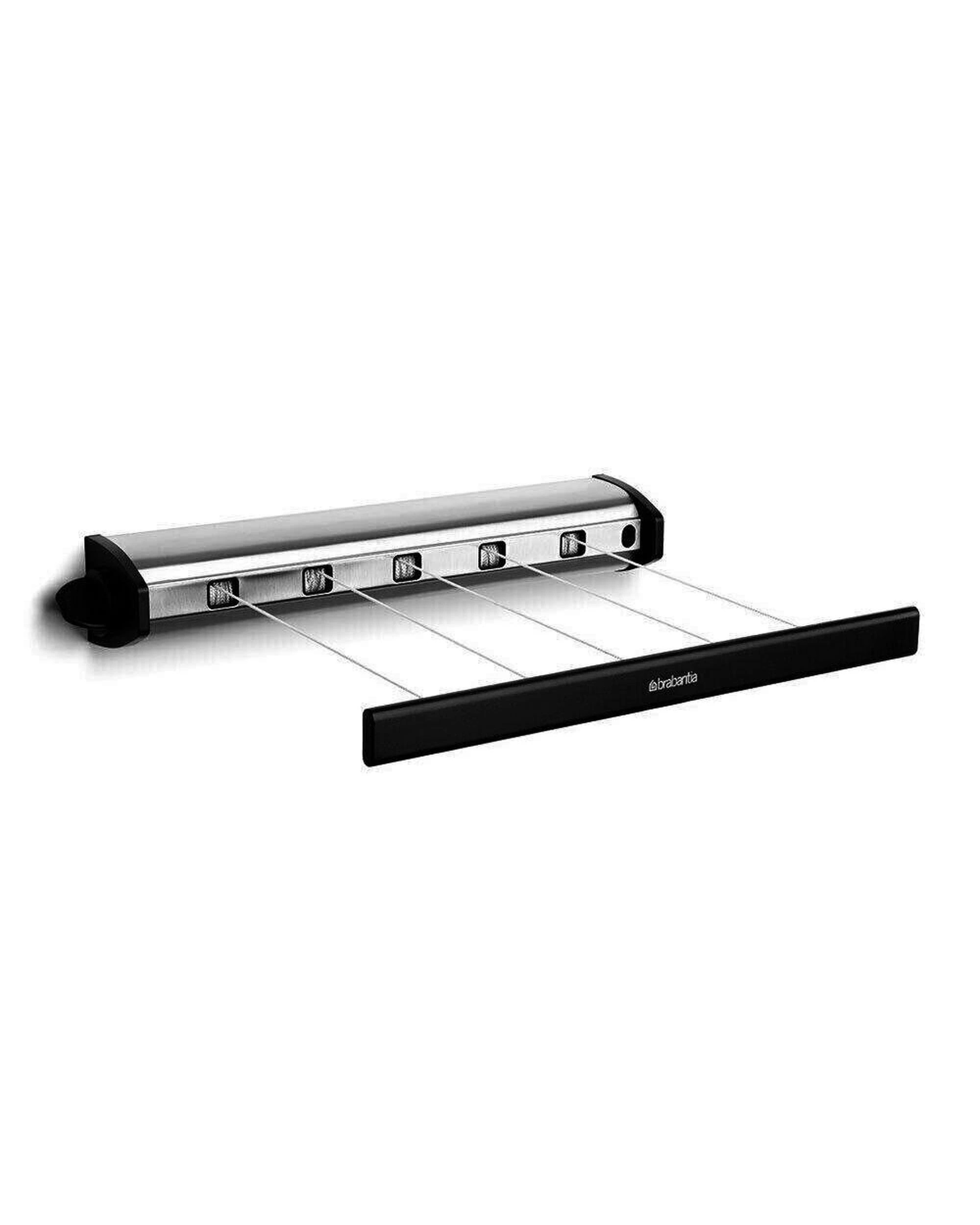 1 Brabantia 22m Pull Out Indoor Retractable Clothes Airer Line  Stainless, 1 of 5