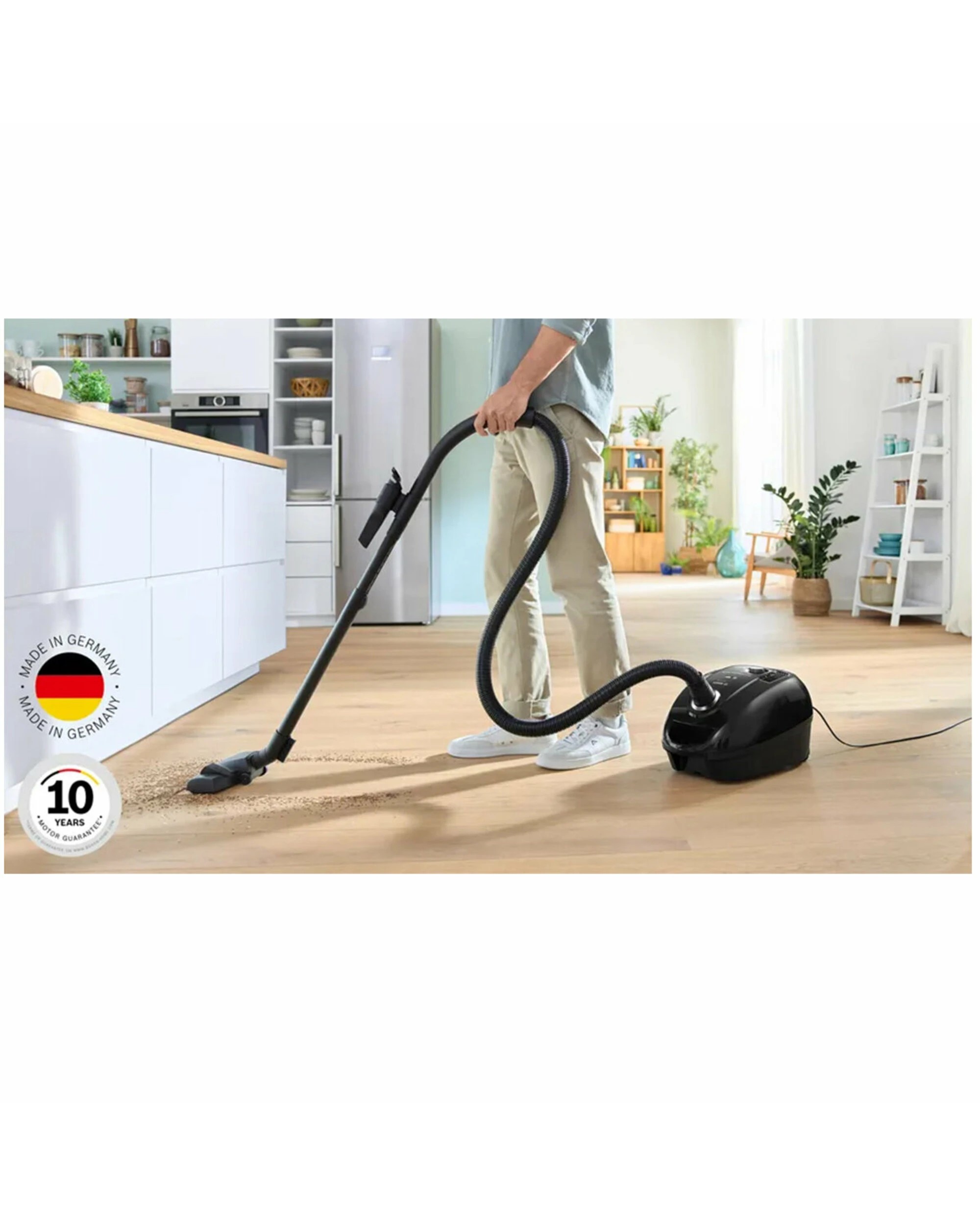 2 Bosch Series 4 Bagged Vacuum Cleaner Black, 2 of 5
