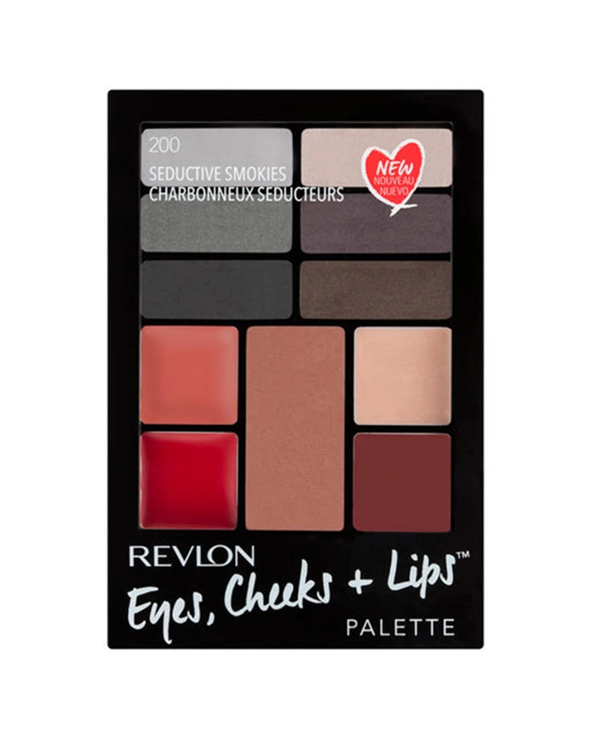 1 Revlon Eyes, Cheeks + Lips Palette - 200 Seductive Smokies, 1 of 1