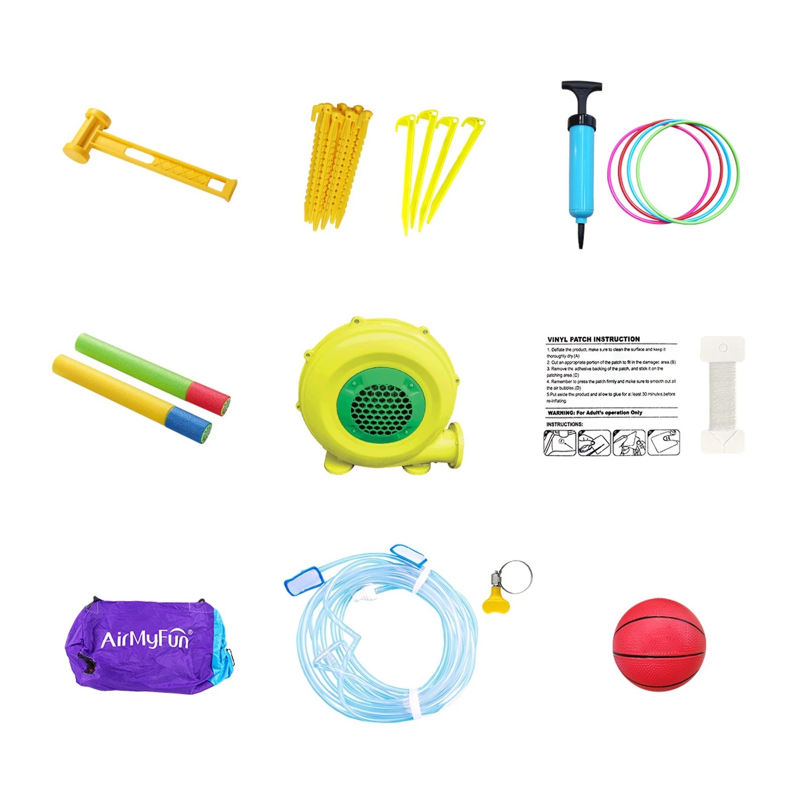 8 Airmyfun Inflatable Water Slide Park Bouncy Castle Play Centre - Multi, 8 of 9
