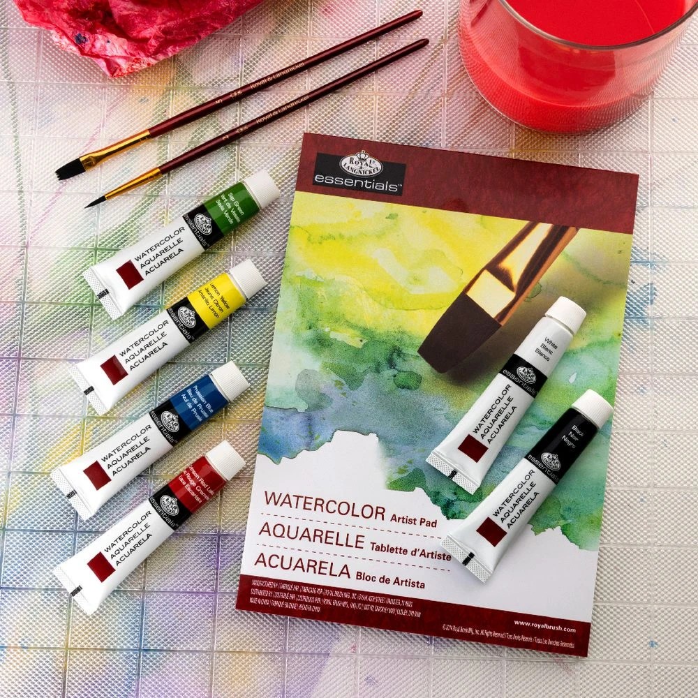 4 Royal & Langnickel Essentials Watercolour Paint Set 9 Piece, 4 of 5