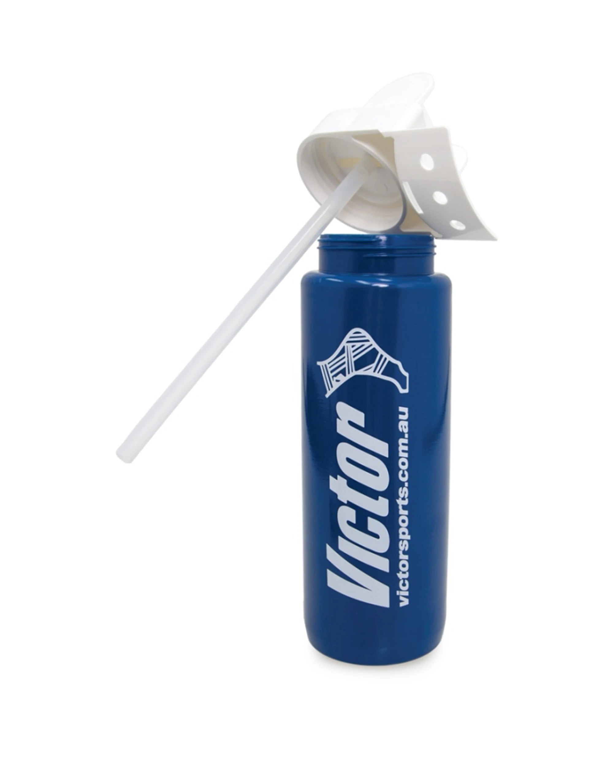 5 Victor Sports Hygienic Squeeze-Squirt Drink Bottle With Chin Rest 1L - Blue, 5 of 6
