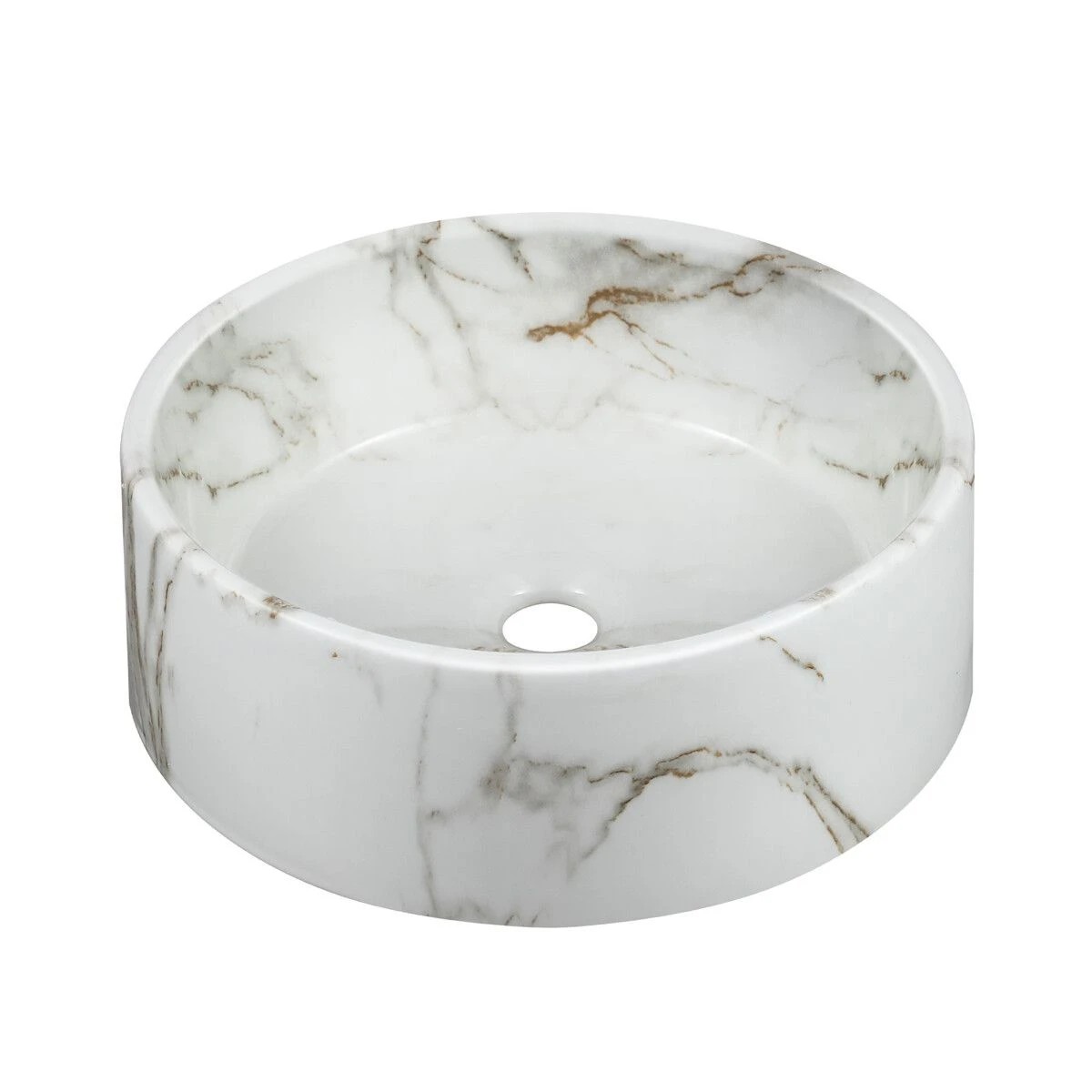 1 LUXSUITE Modern Bathroom Sink Basin, 1 of 5