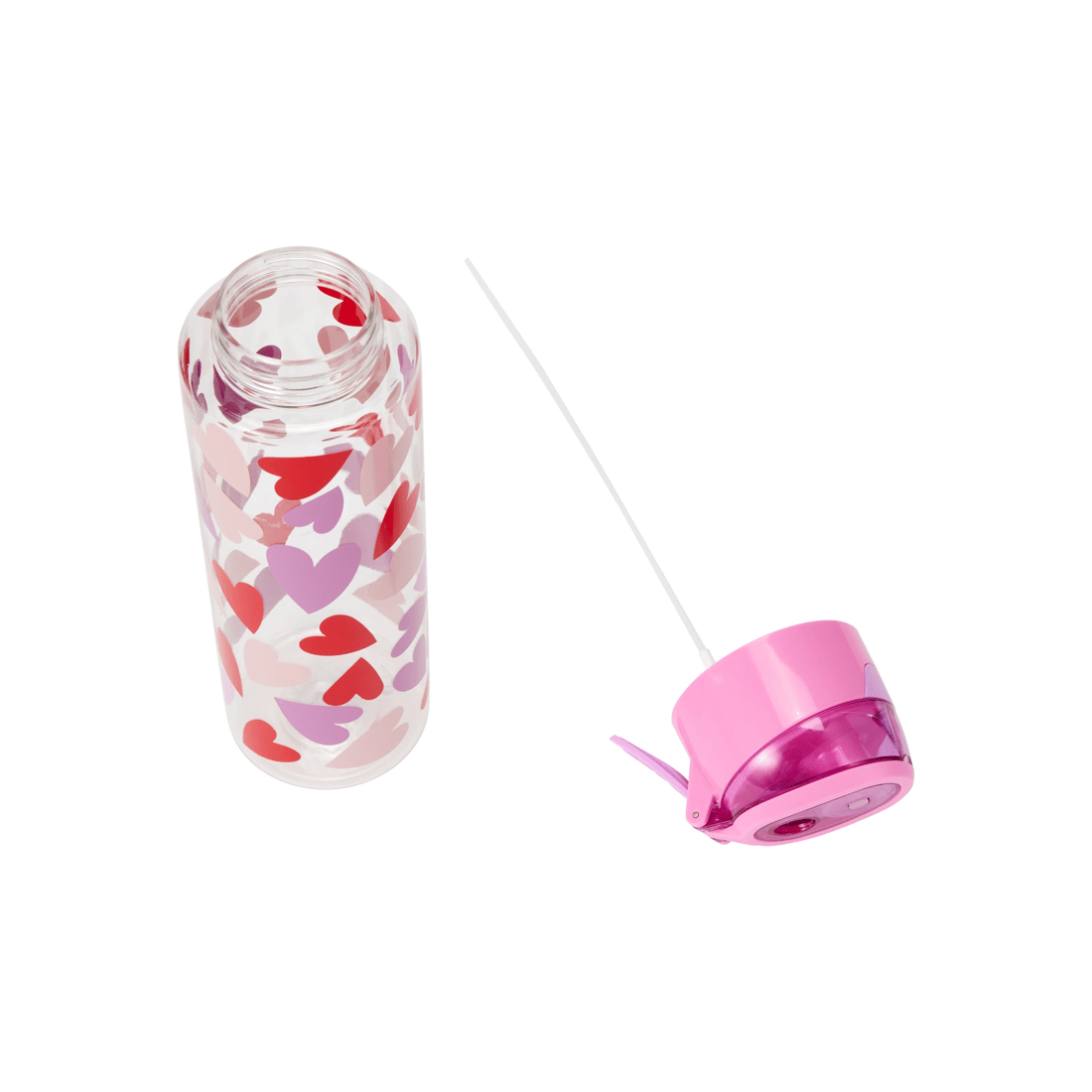 4 650ml Hearts Spray Drink Bottle, 4 of 6