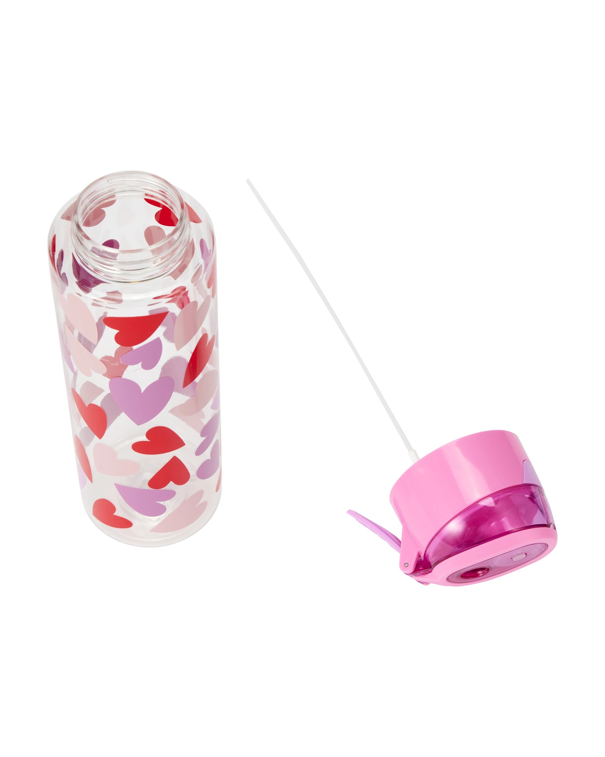 4 650ml Hearts Spray Drink Bottle, 4 of 6