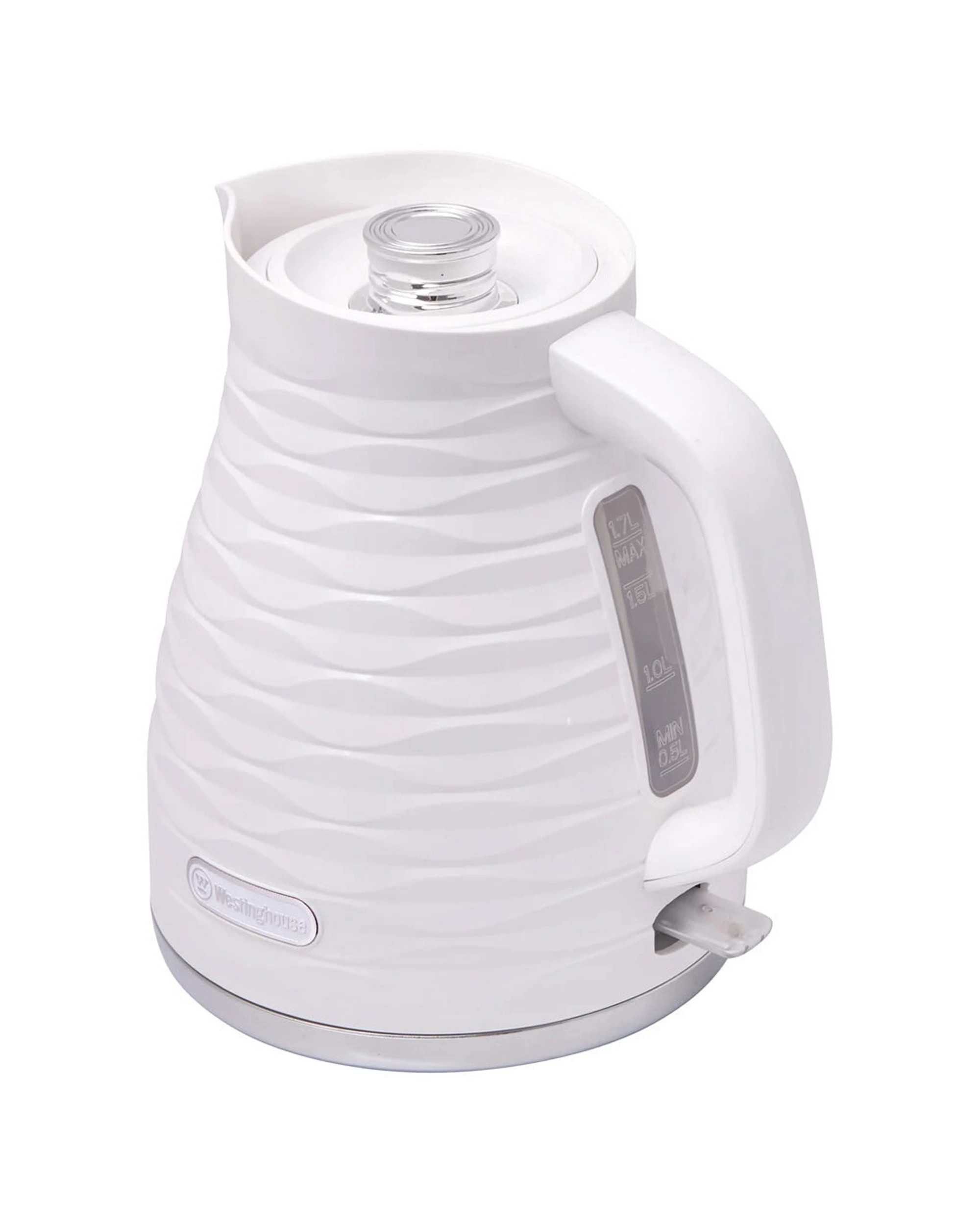 10 Westinghouse 1.7l Kettle & 4 Slice Toaster Pack White/silver Wave Pattern - White, 10 of 10