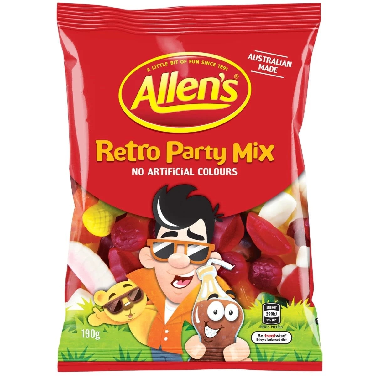1 Allen's Retro Party Mix 190g, 1 of 1
