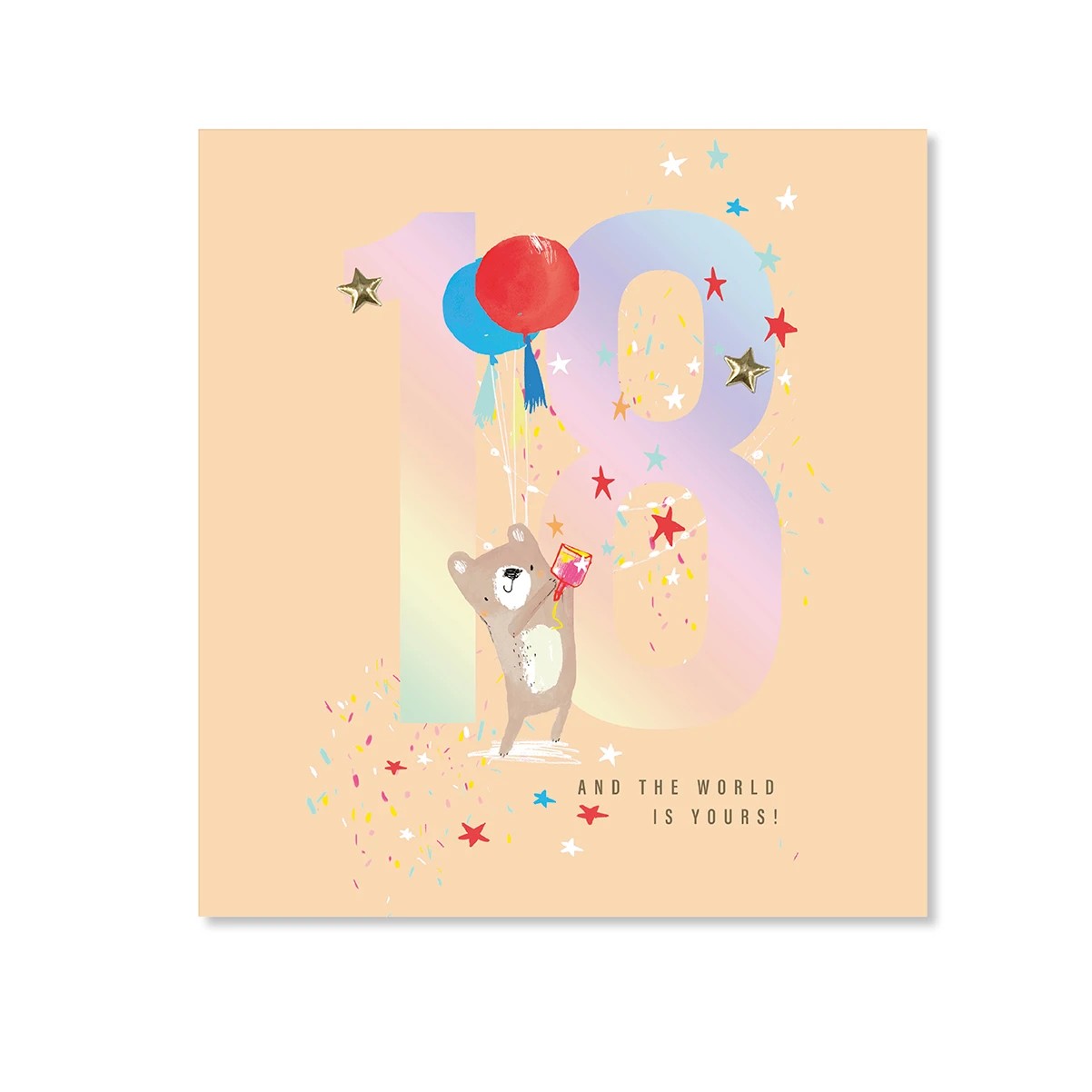 3 Hallmark Birthday Card - Cute Bear, 3 of 3