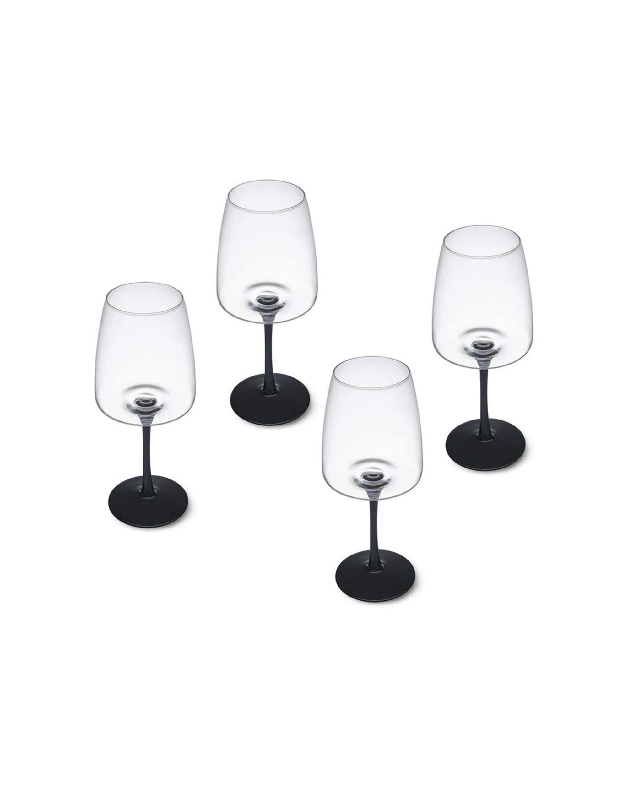 4 Mikasa 4pc Palermo Crystal Wine Glass Set 450ml - Clear, 4 of 6
