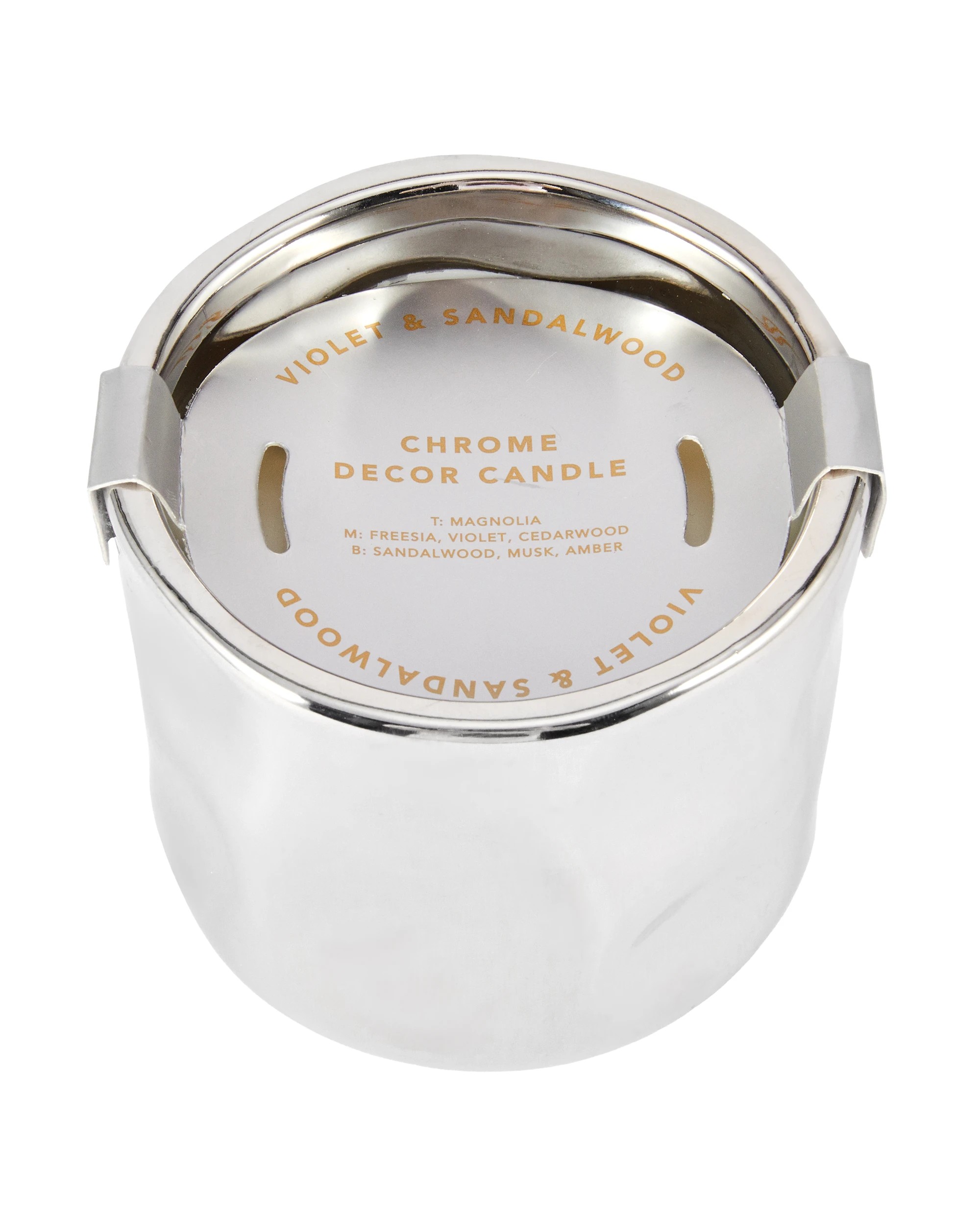 4 Chrome Decor Candle, 4 of 5