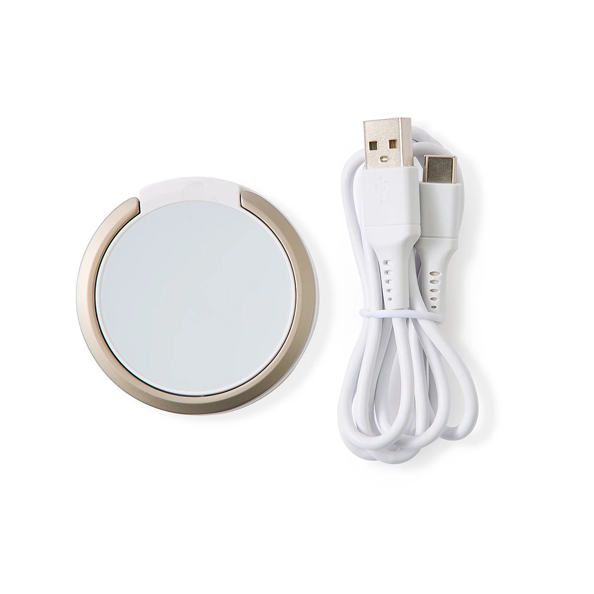 9 Wireless Charging Pad with Stand - White, 9 of 10