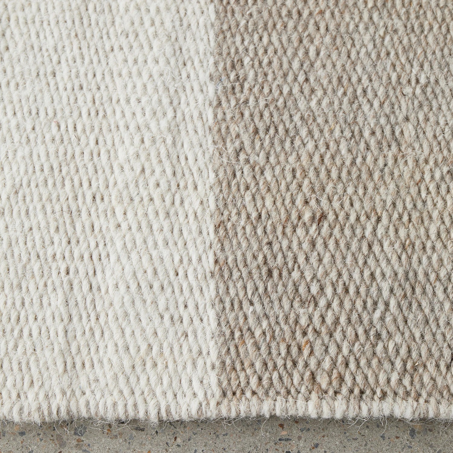 5 Common Ground Rugs Fjord Odin 380x280cm - Extra Large Handwoven Wool Floor Rug - Beige, 5 of 6