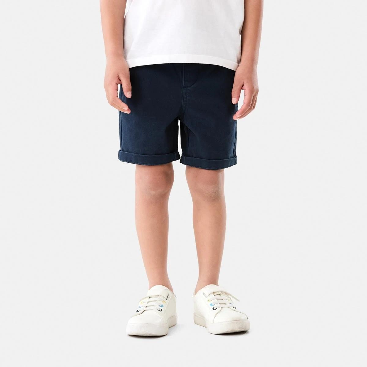 1 Pull On Chino Shorts DRESS BLUE, 1 of 6