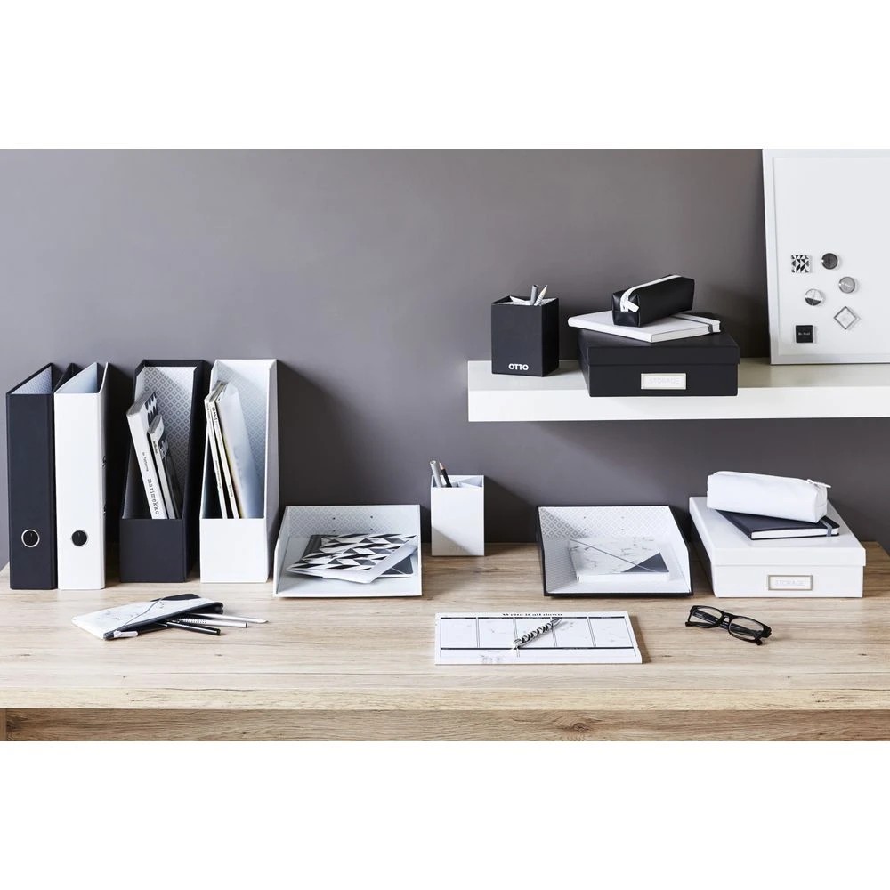 3 Otto A4 Storage Box Black, 3 of 4