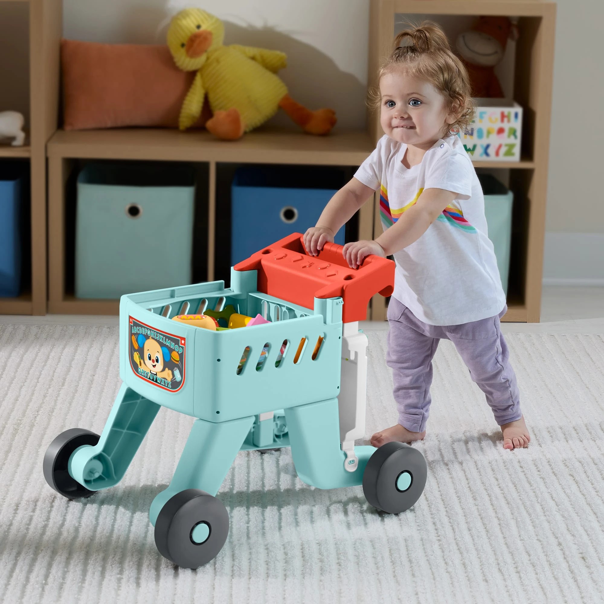 7 Fisher-Price Laugh & Learn 4-in-1 Snack Cart Walker Baby & Toddler Learning Toy, 7 of 7