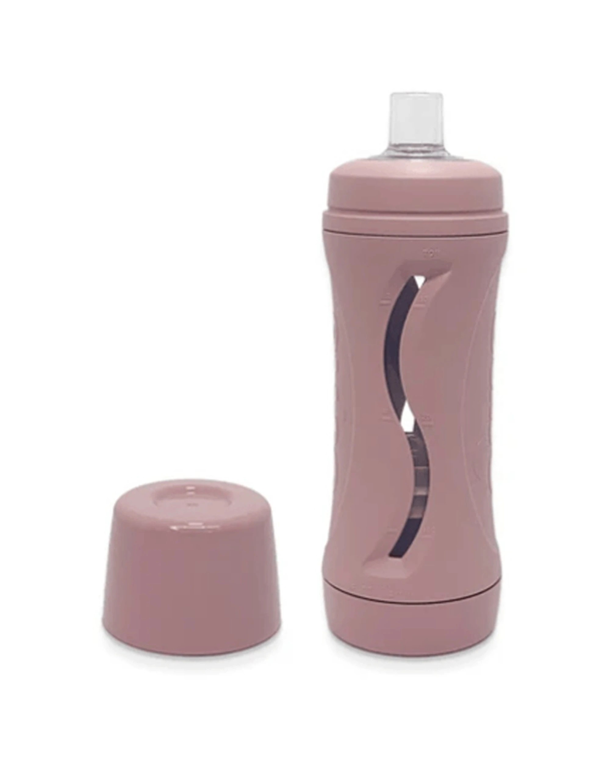 1 Subo The Food Bottle Self Feeding For Babies First Soft Foods Blush - Pink, 1 of 1